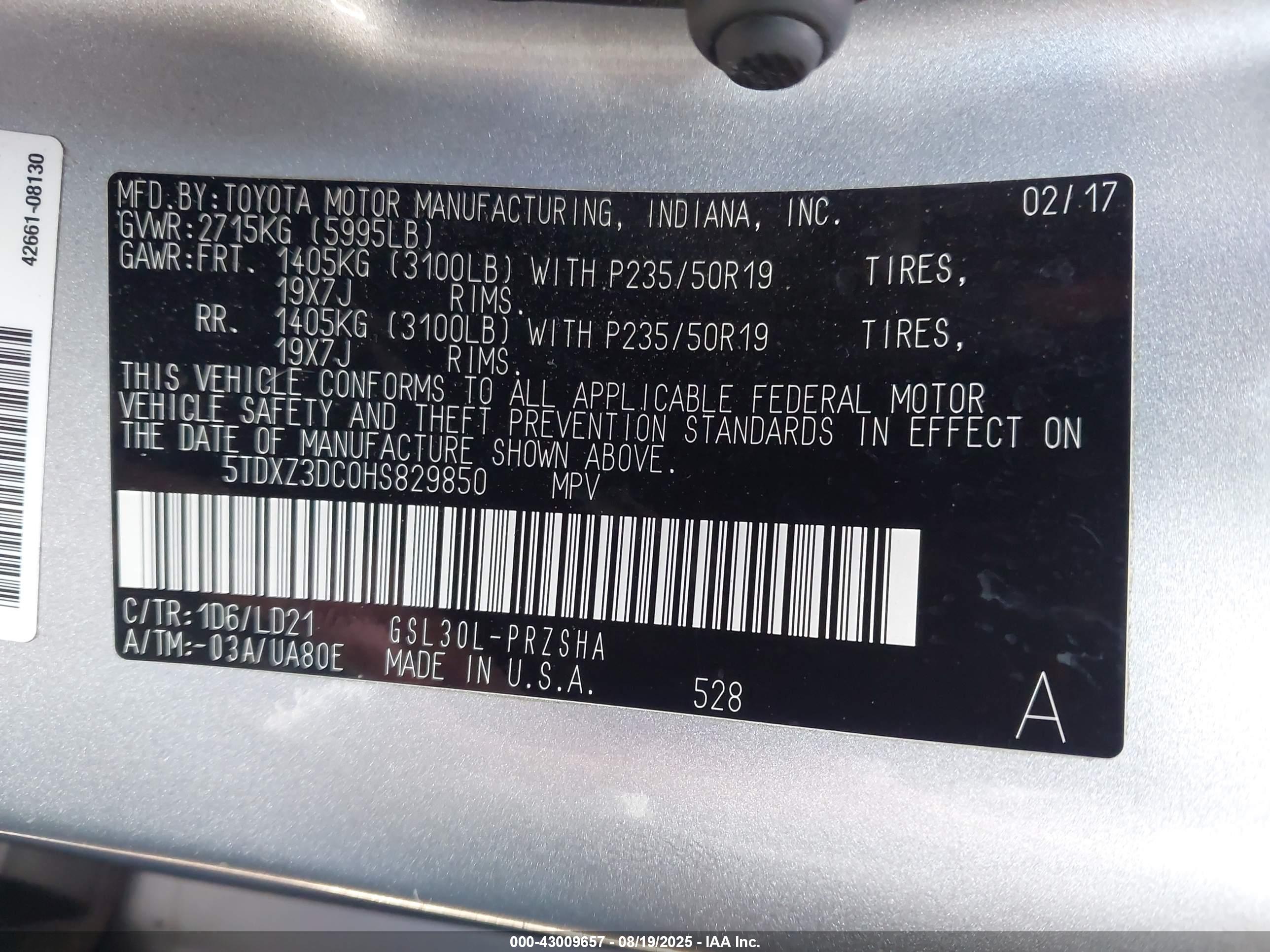 TOYOTA SIENNA image 9