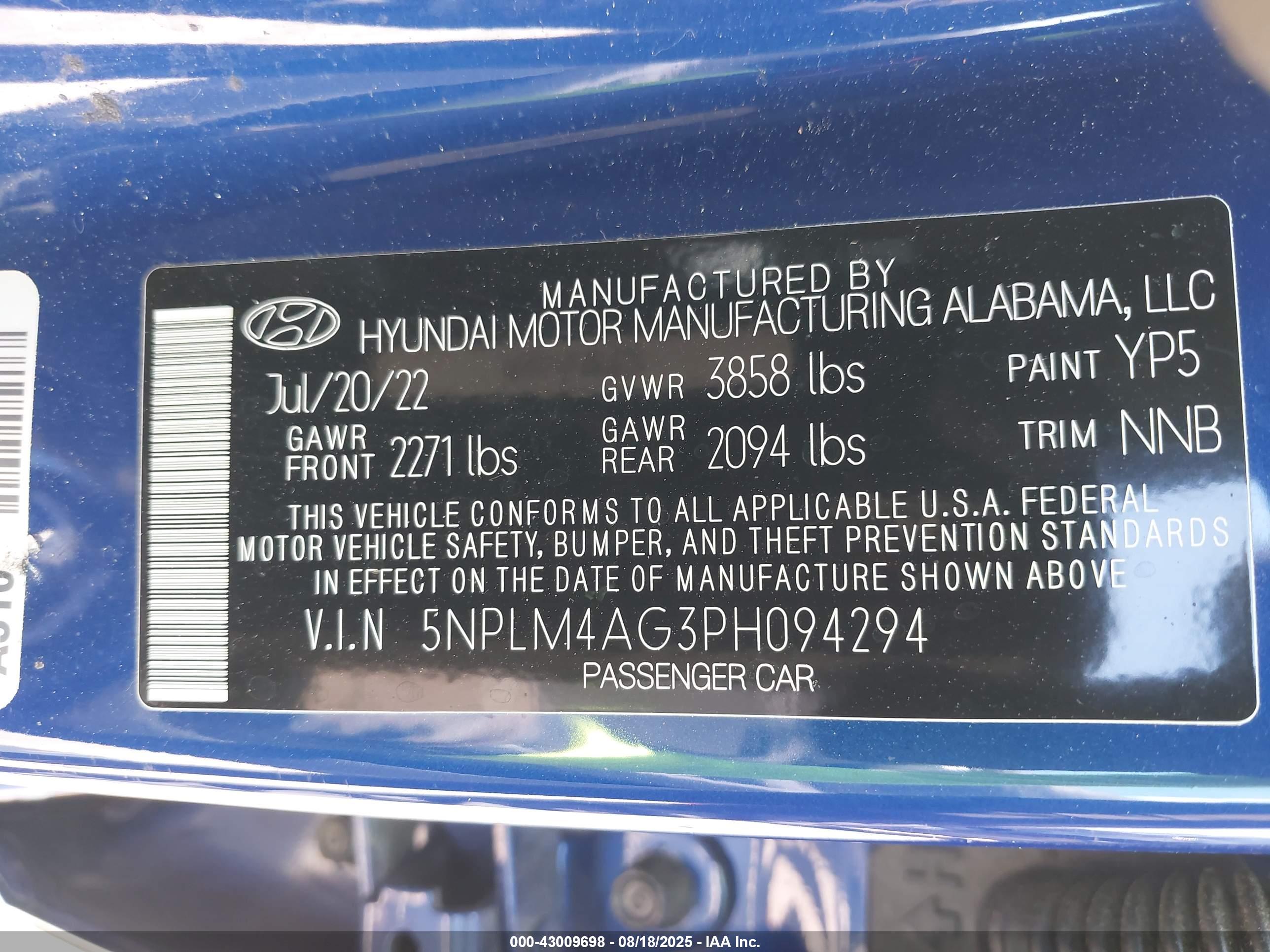 HYUNDAI ELANTRA image 9