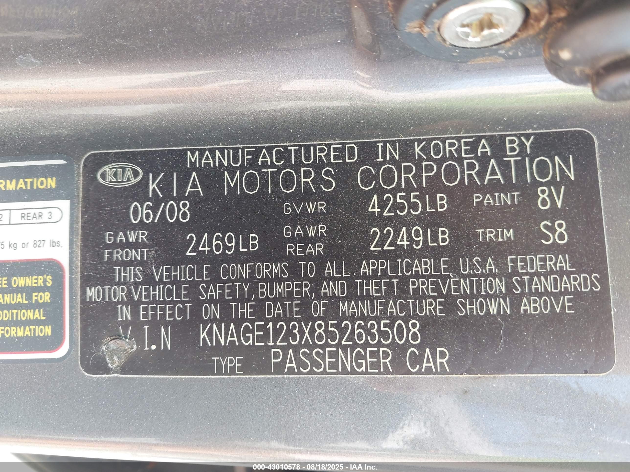 KIA OPTIMA image 9
