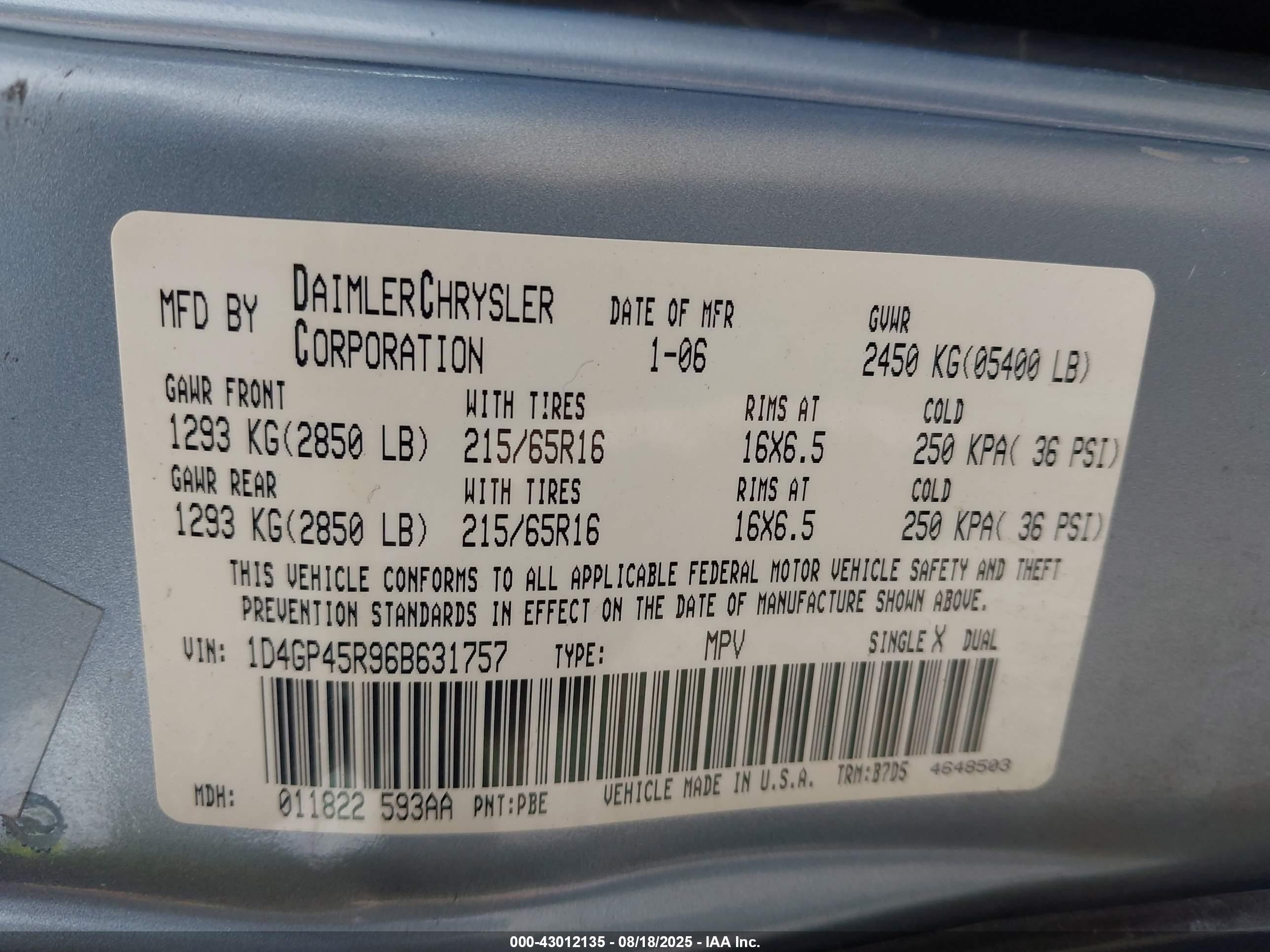 DODGE CARAVAN image 9