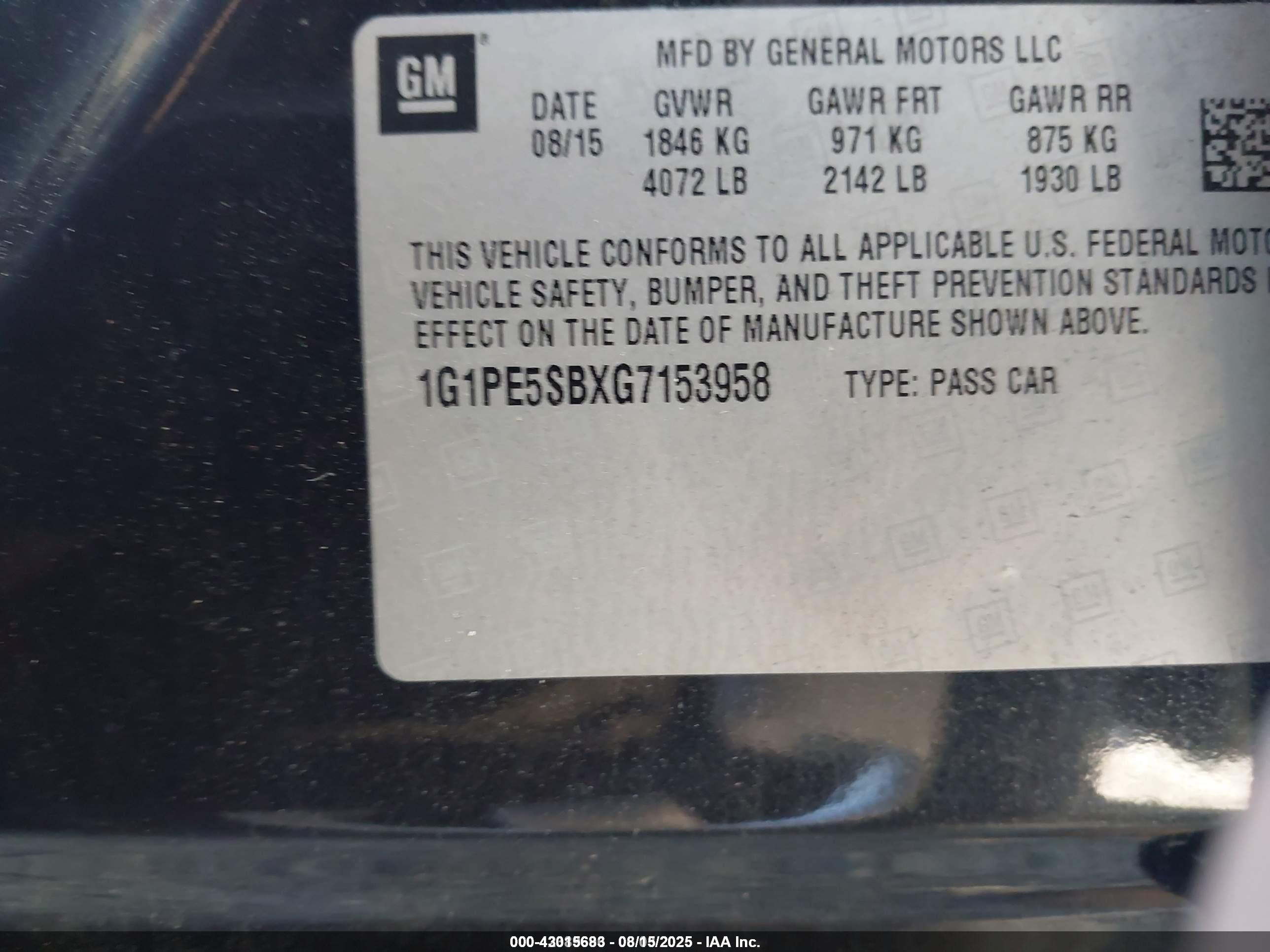 CHEVROLET CRUZE image 9