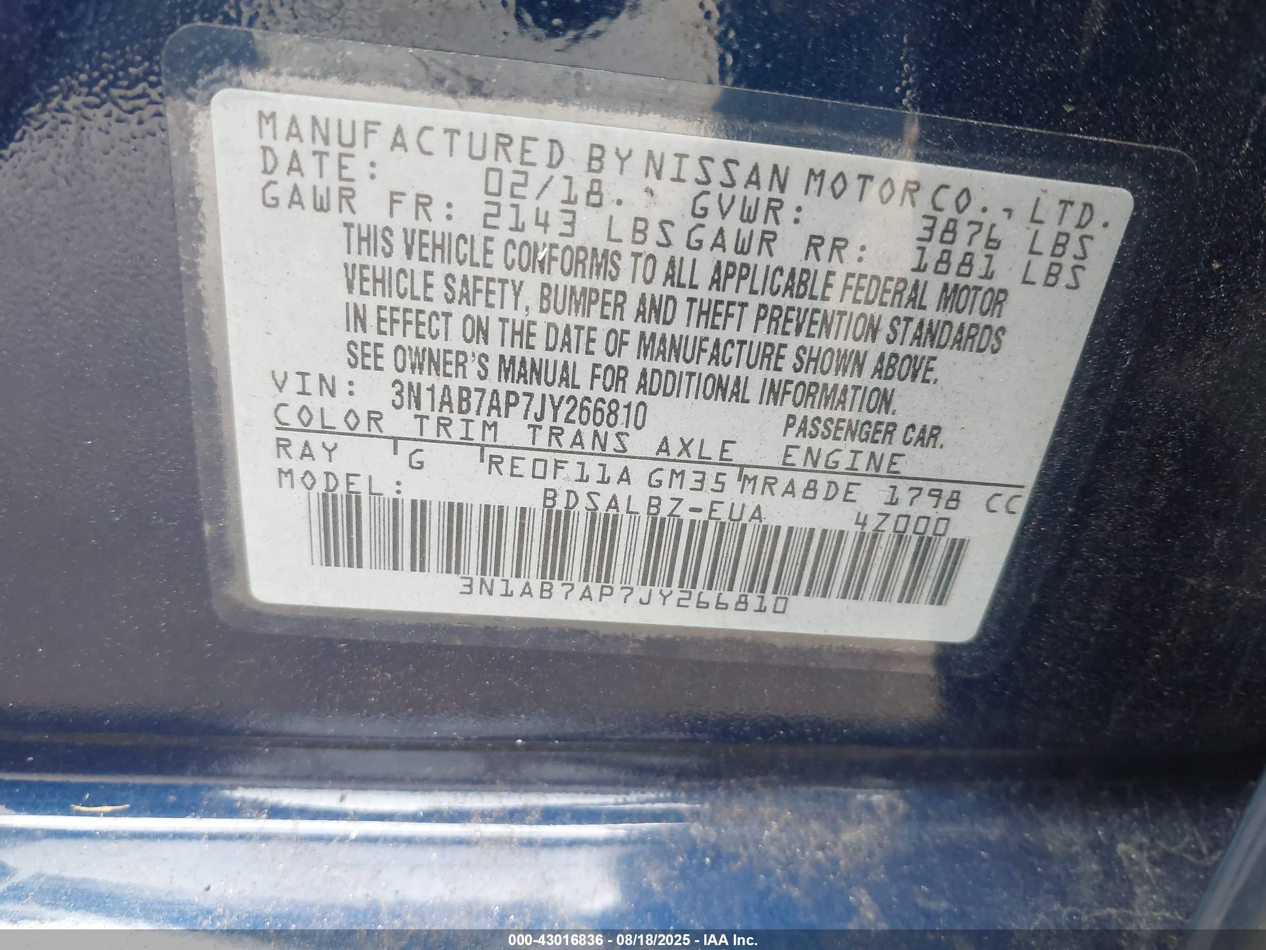 NISSAN SENTRA image 9