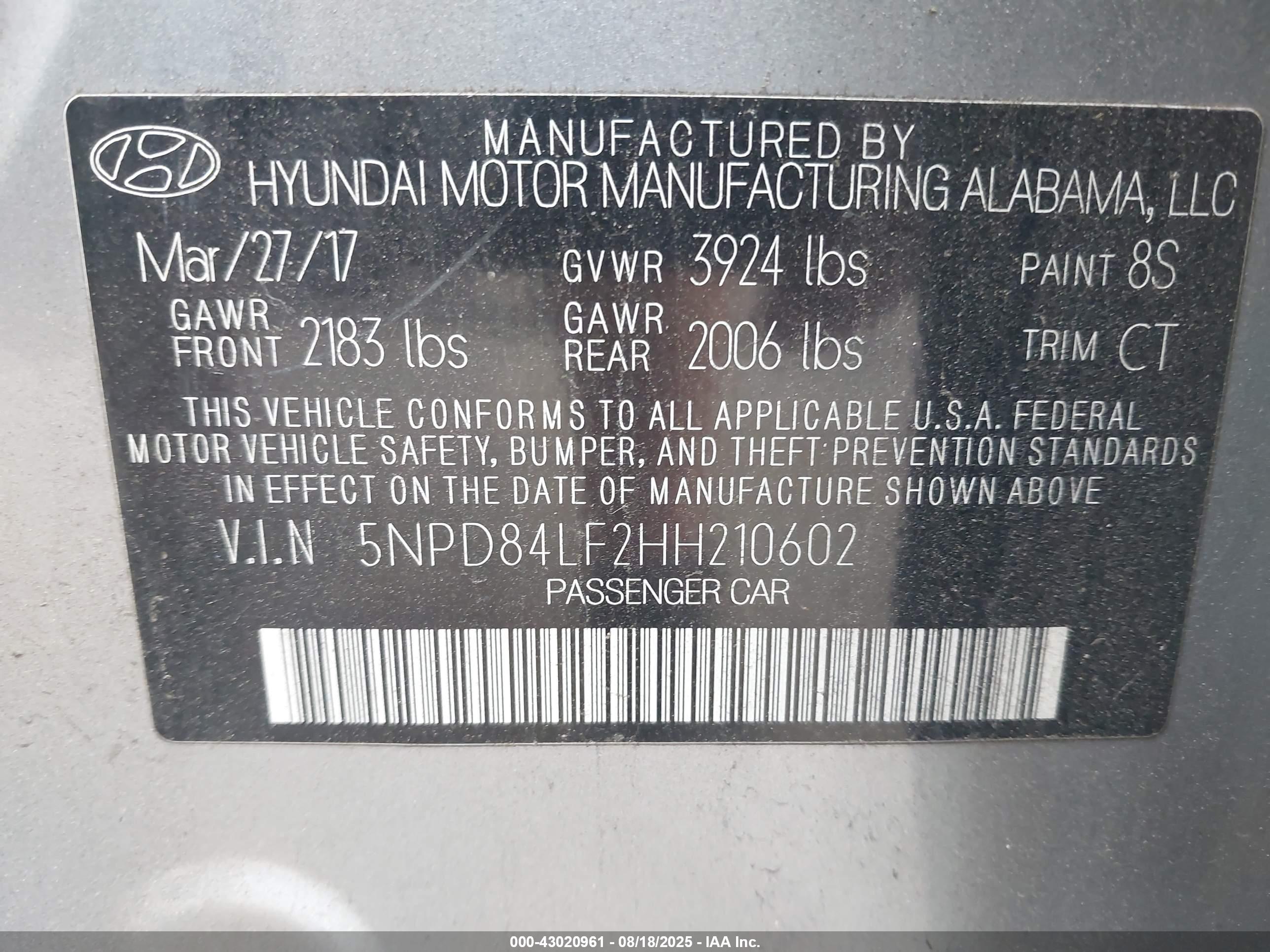 HYUNDAI ELANTRA image 9
