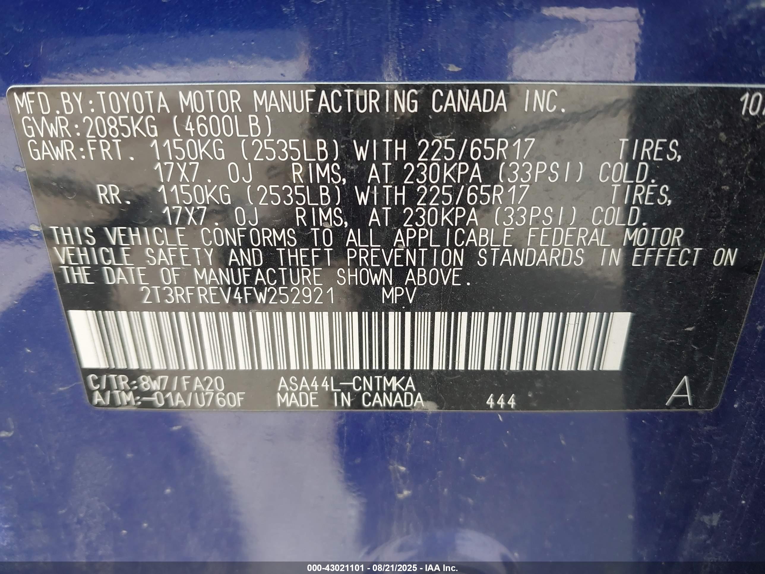 TOYOTA RAV4 image 9