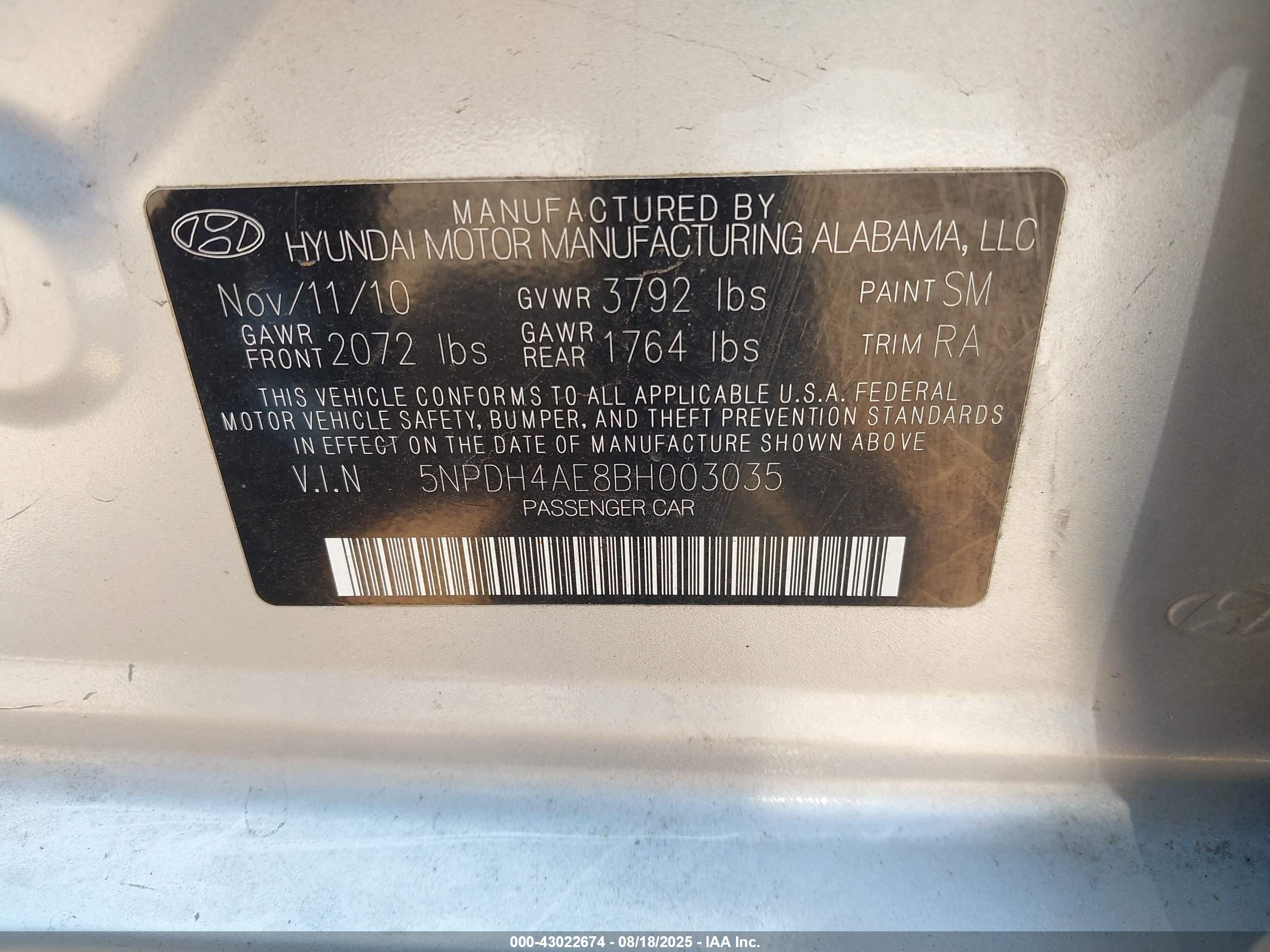 HYUNDAI ELANTRA image 9