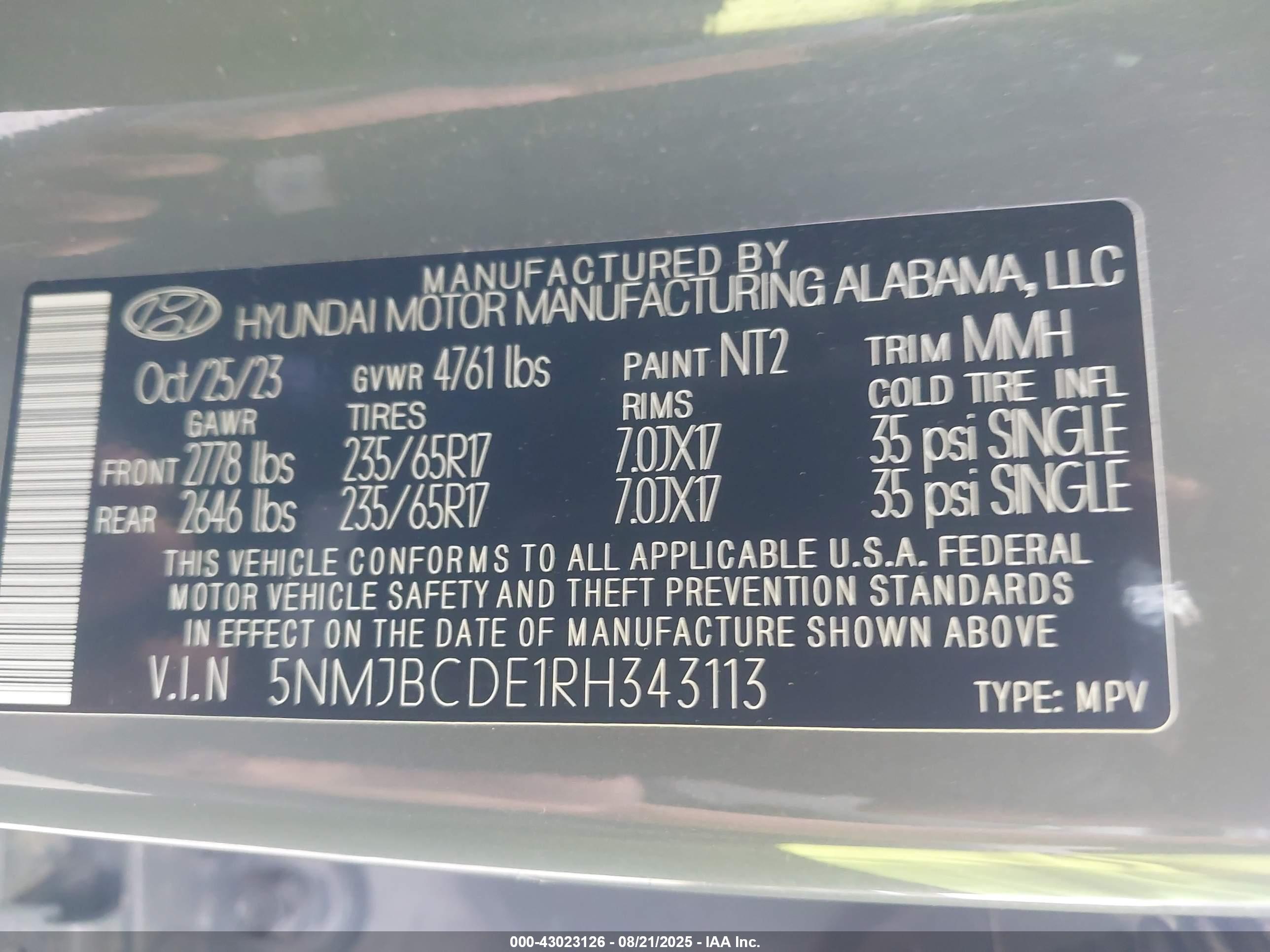 HYUNDAI TUCSON image 9