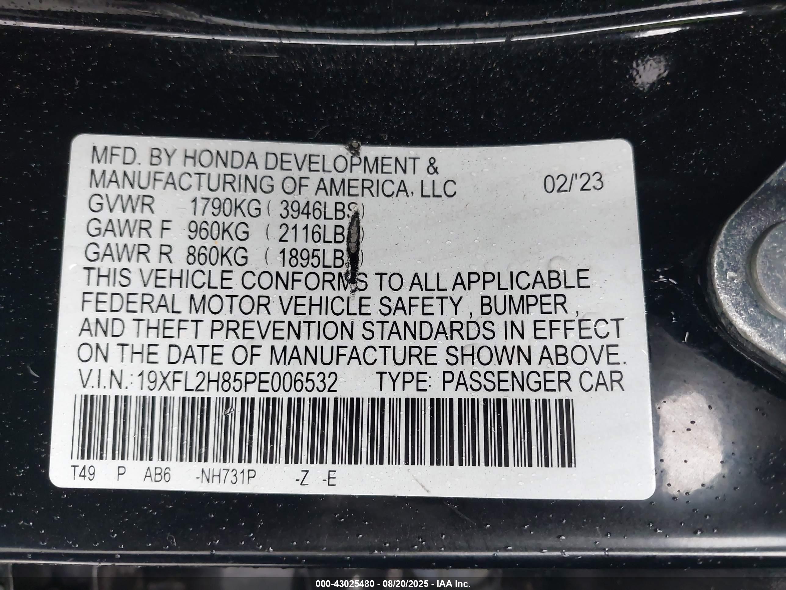 HONDA CIVIC image 9