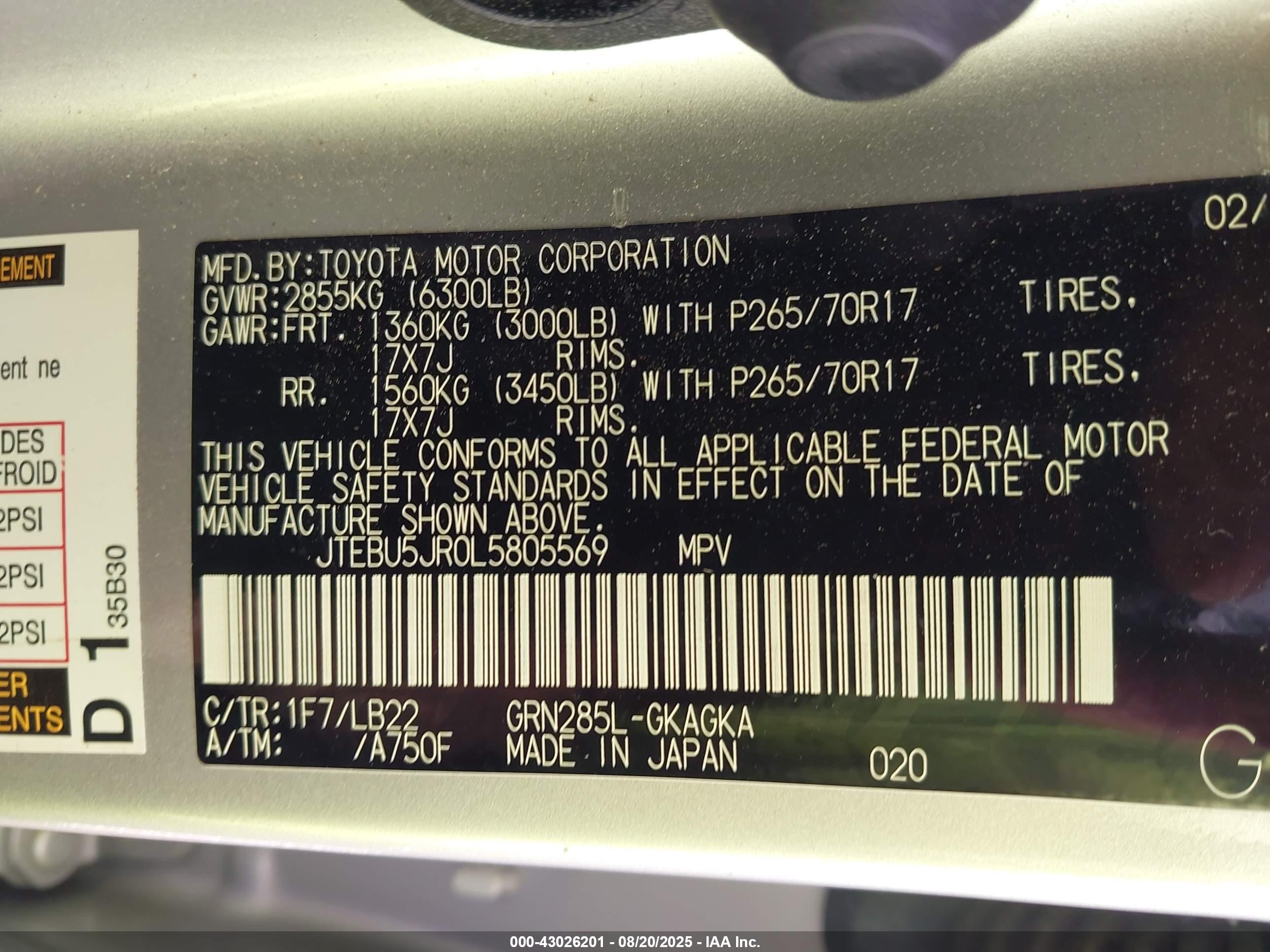 TOYOTA 4RUNNER image 9