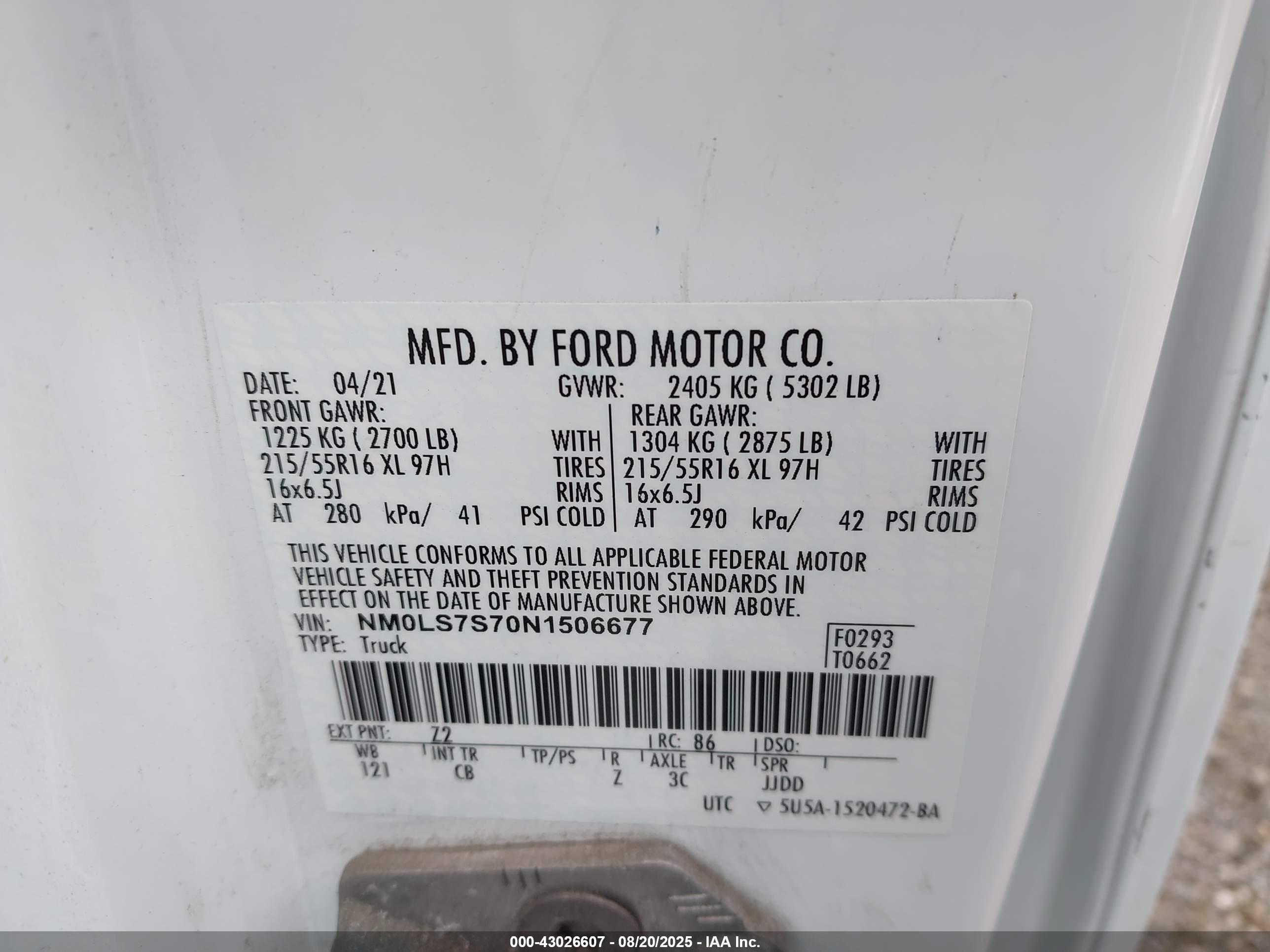 FORD TRANSIT image 9