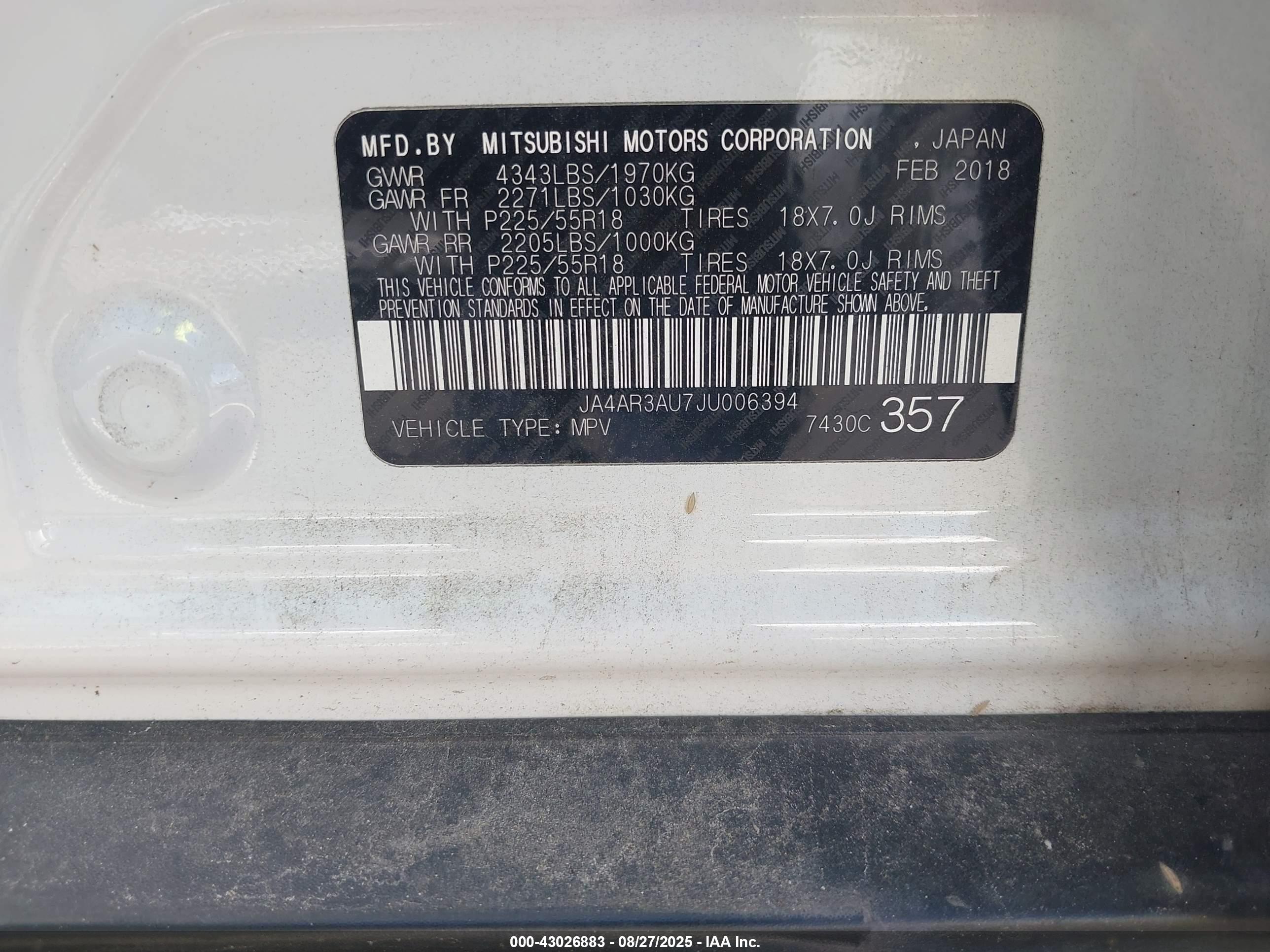 MITSUBISHI OUTLANDER image 9