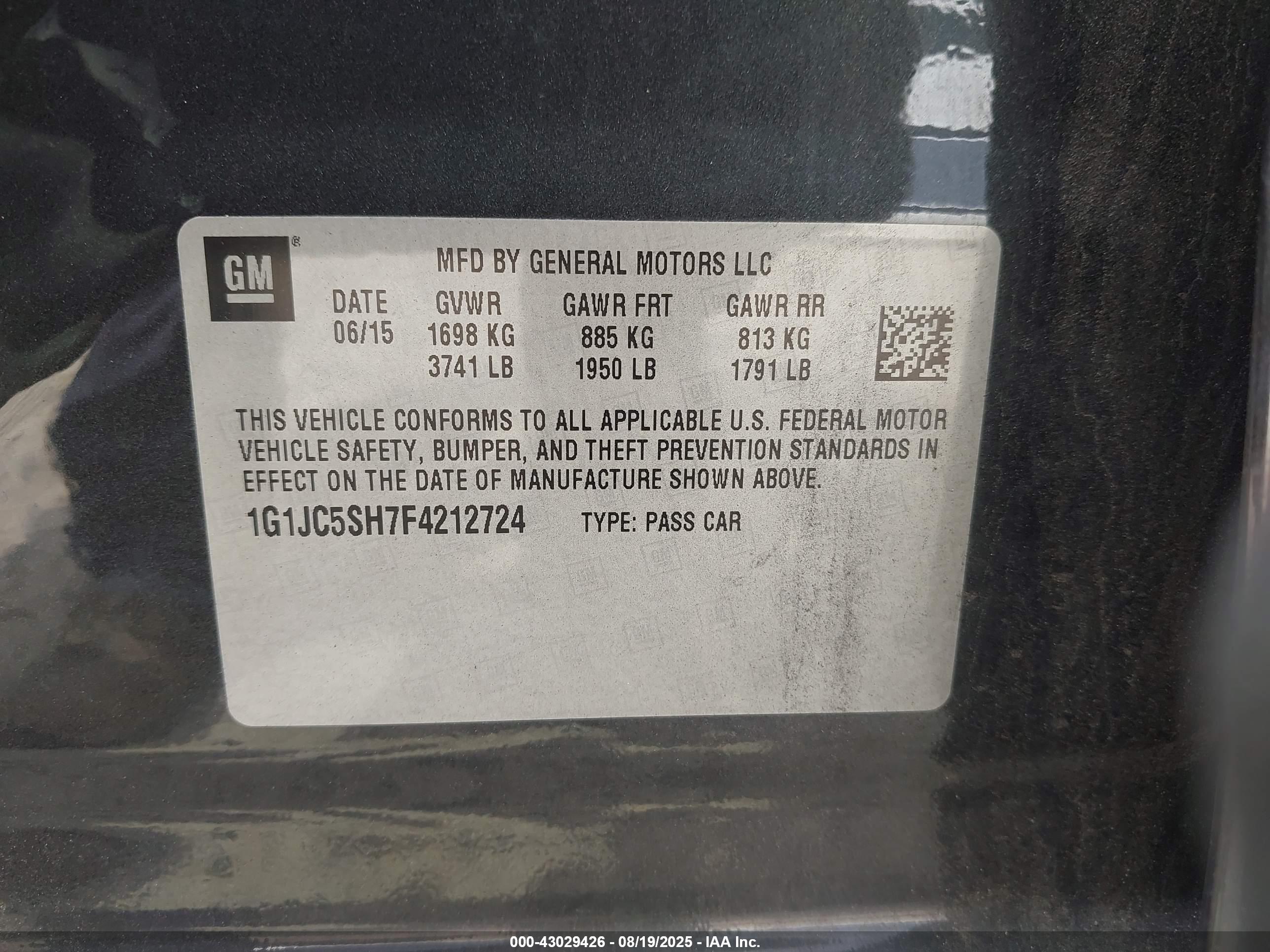 CHEVROLET SONIC image 9