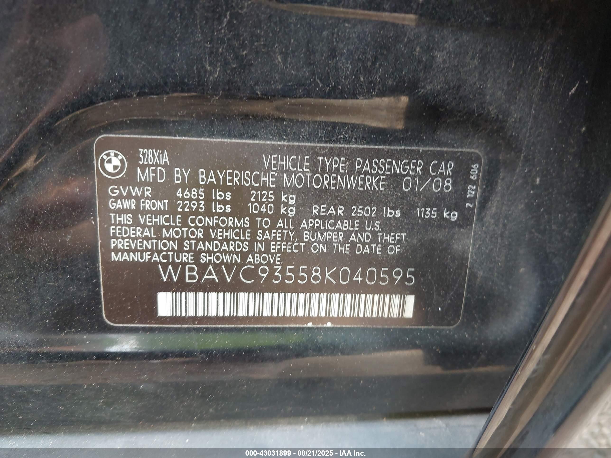 BMW 328XI image 9