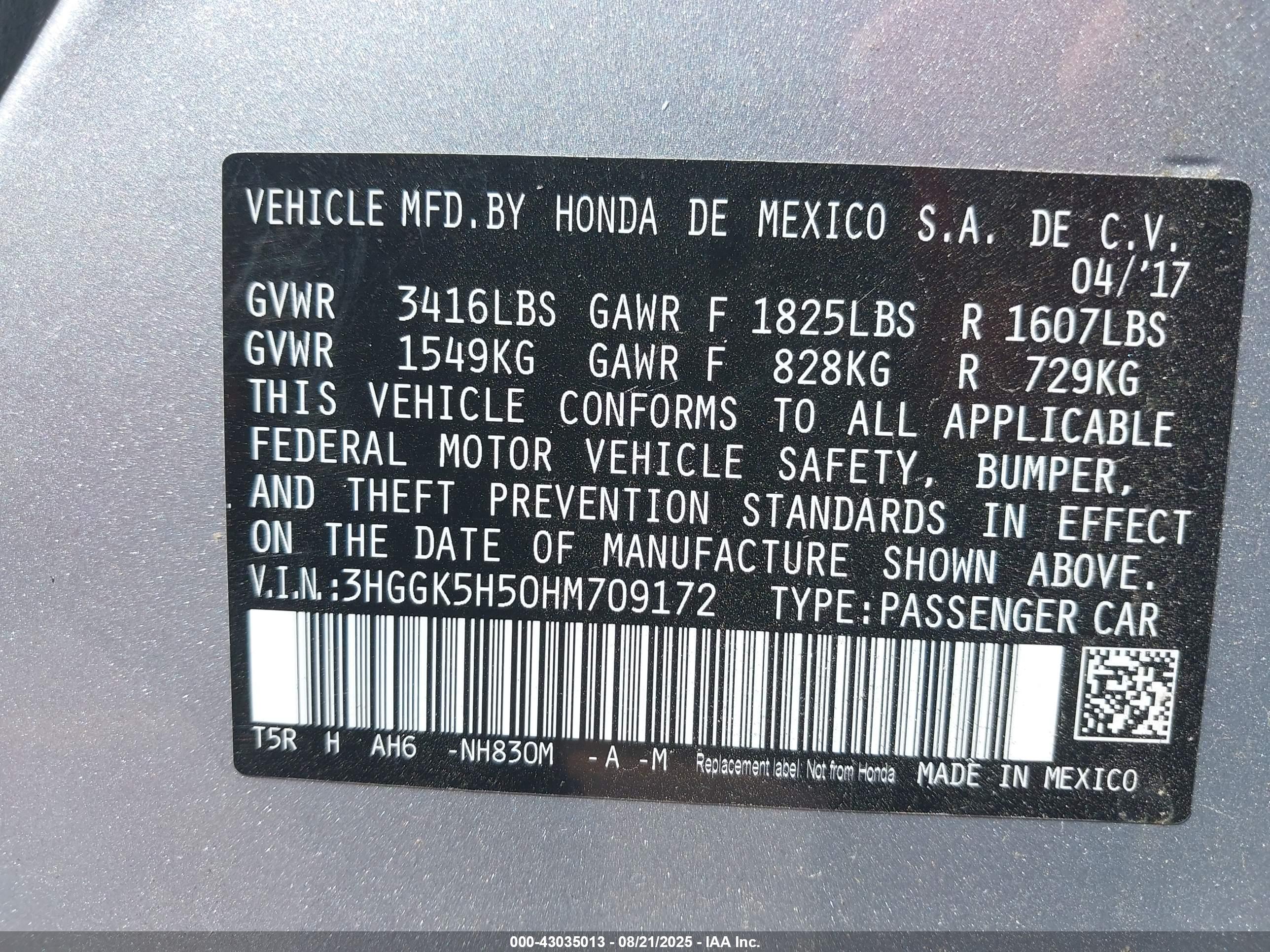 HONDA FIT image 9