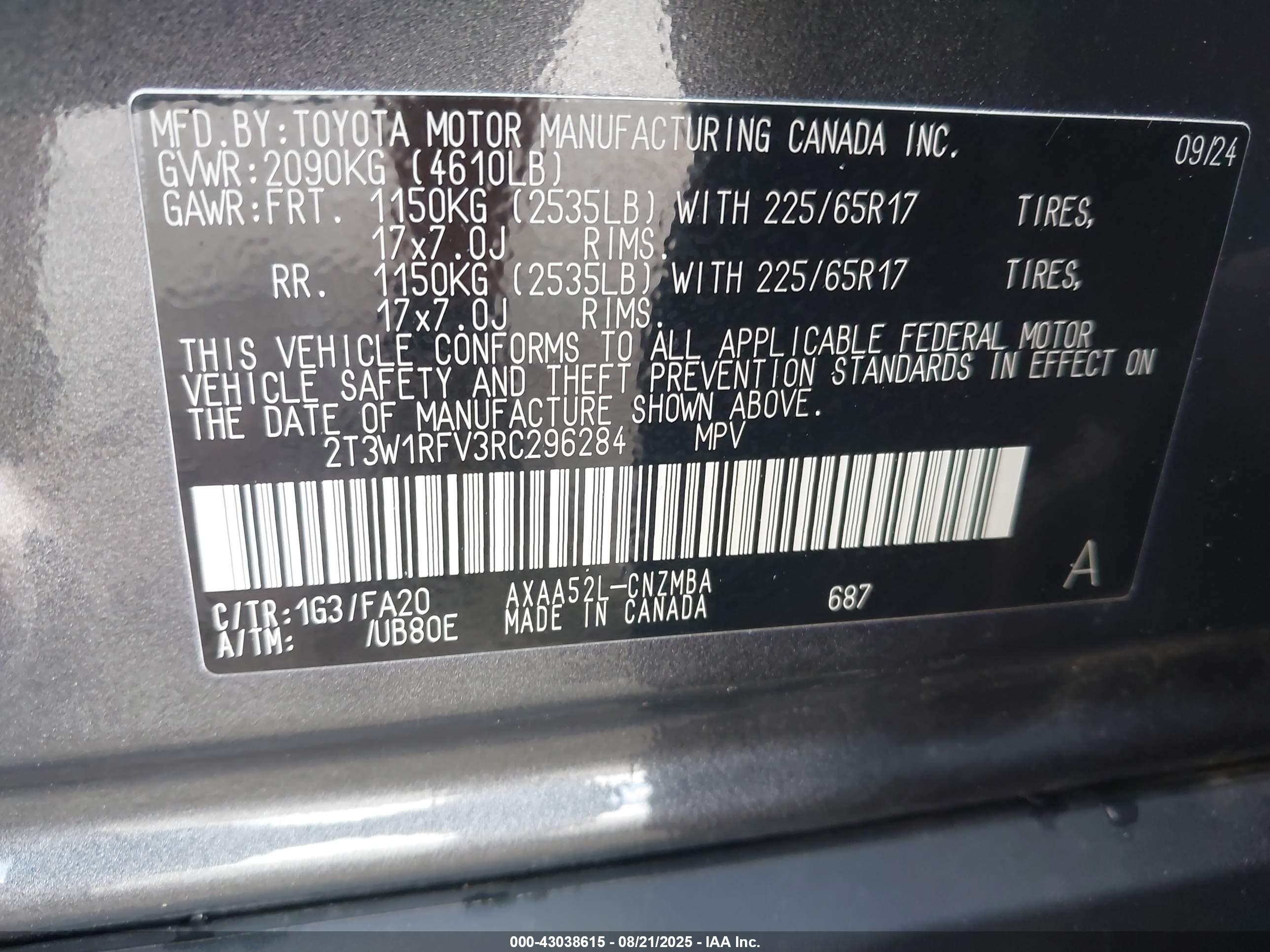 TOYOTA RAV4 image 9