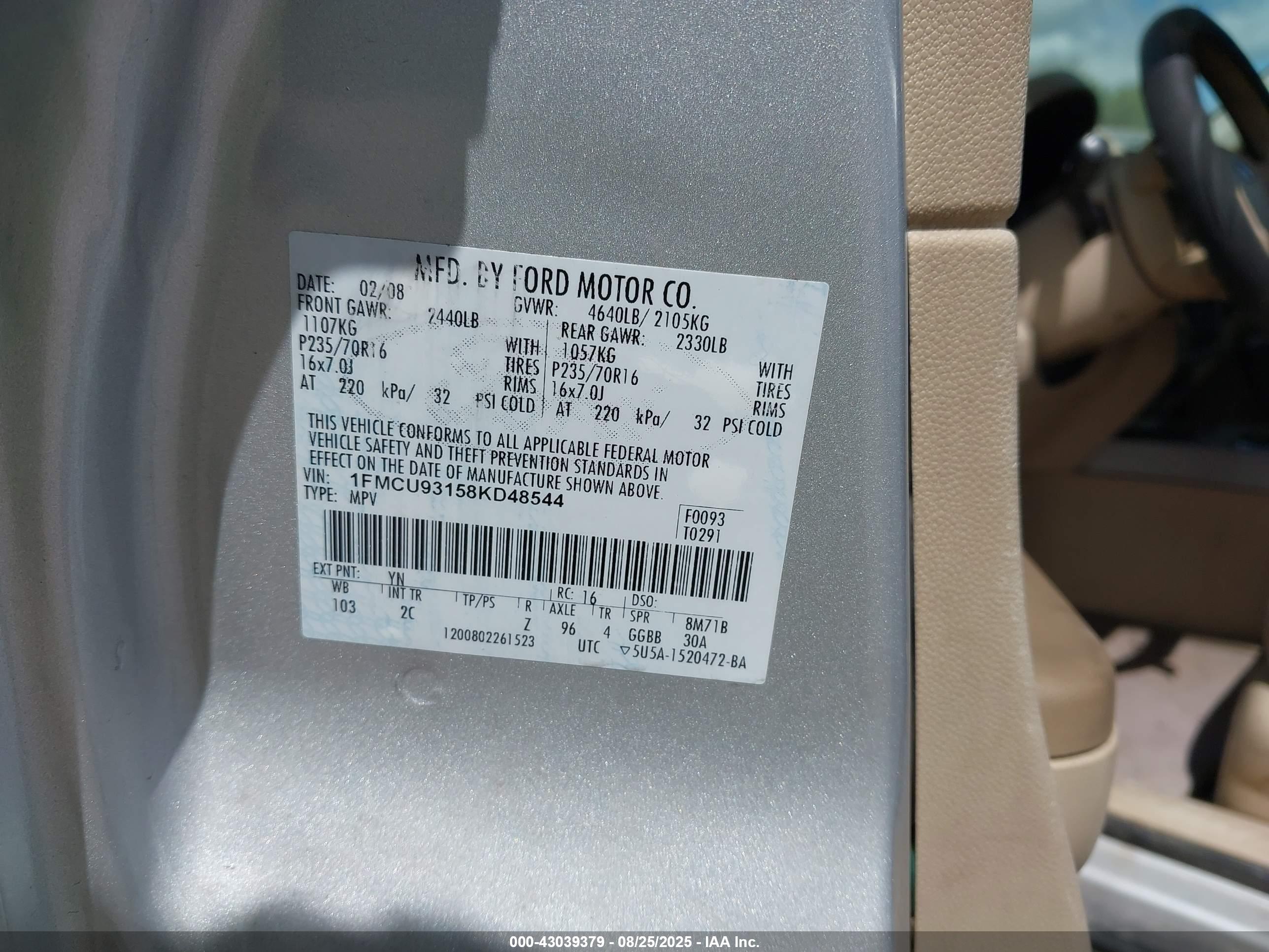 FORD ESCAPE image 9