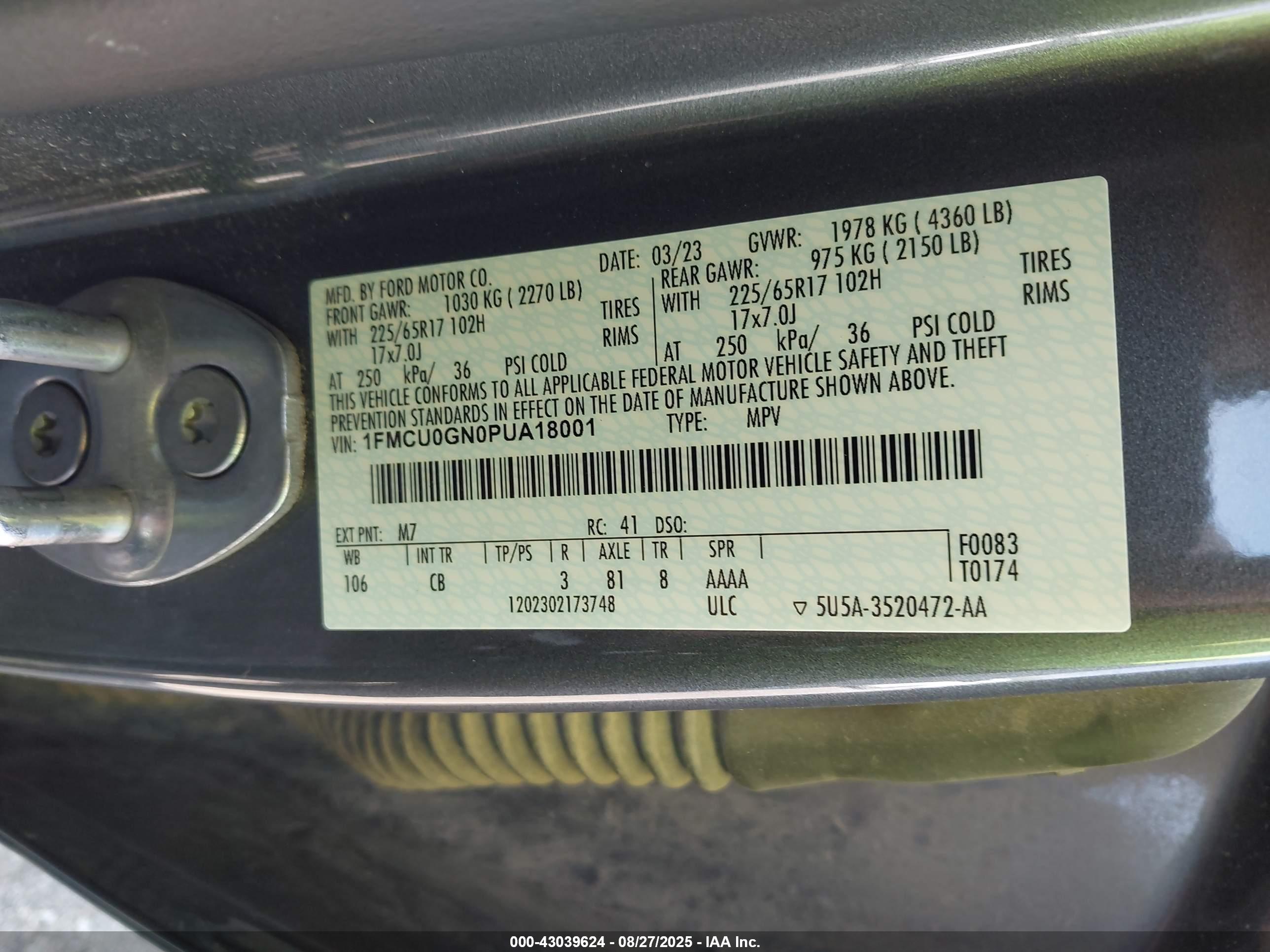 FORD ESCAPE image 9