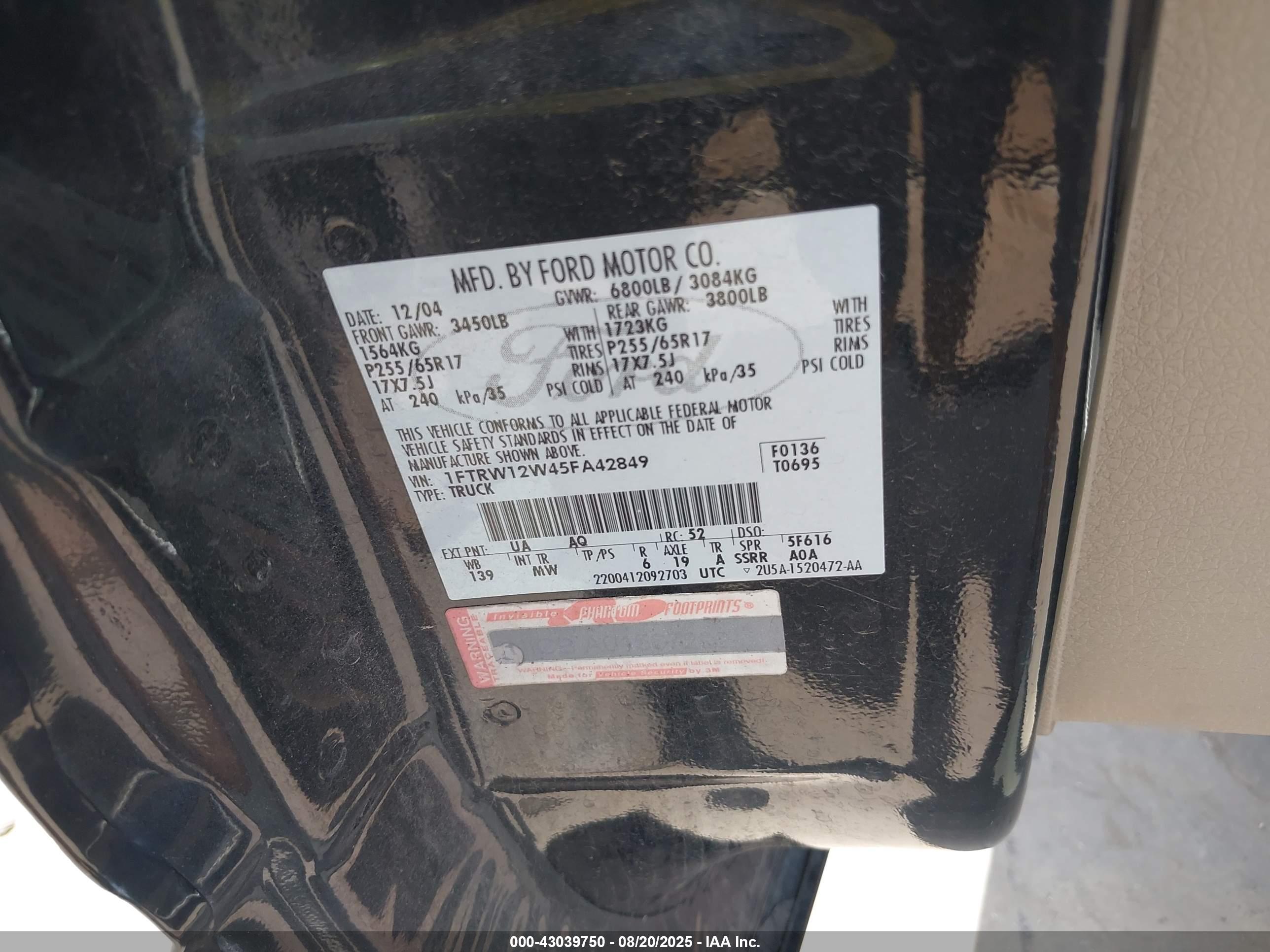 FORD F-150 image 9