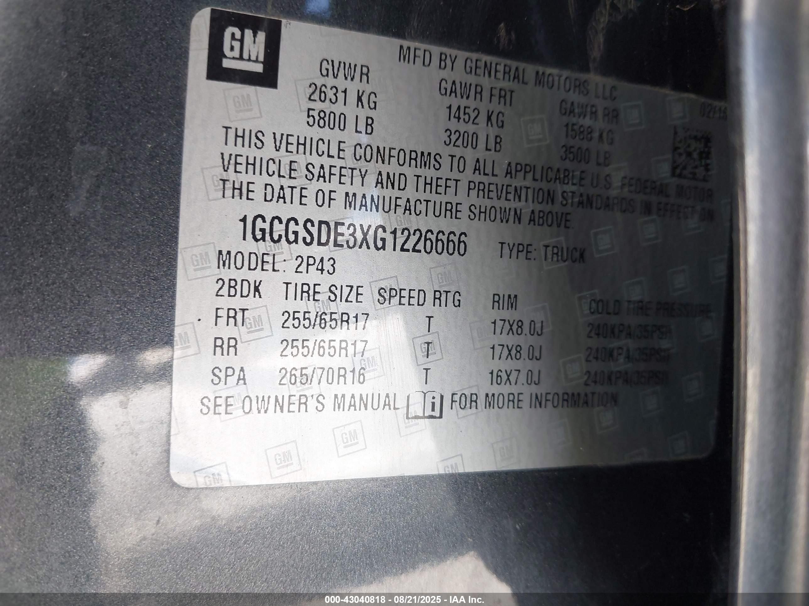 CHEVROLET COLORADO image 9