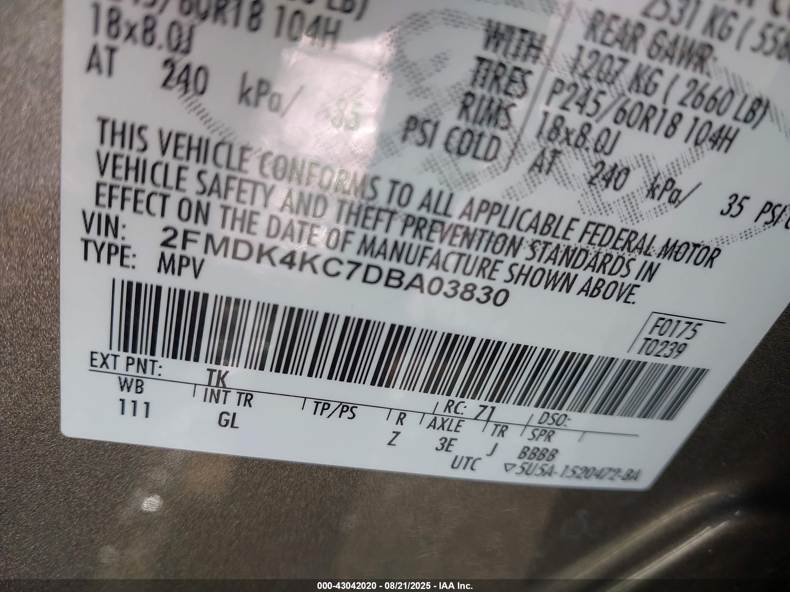 FORD EDGE image 9