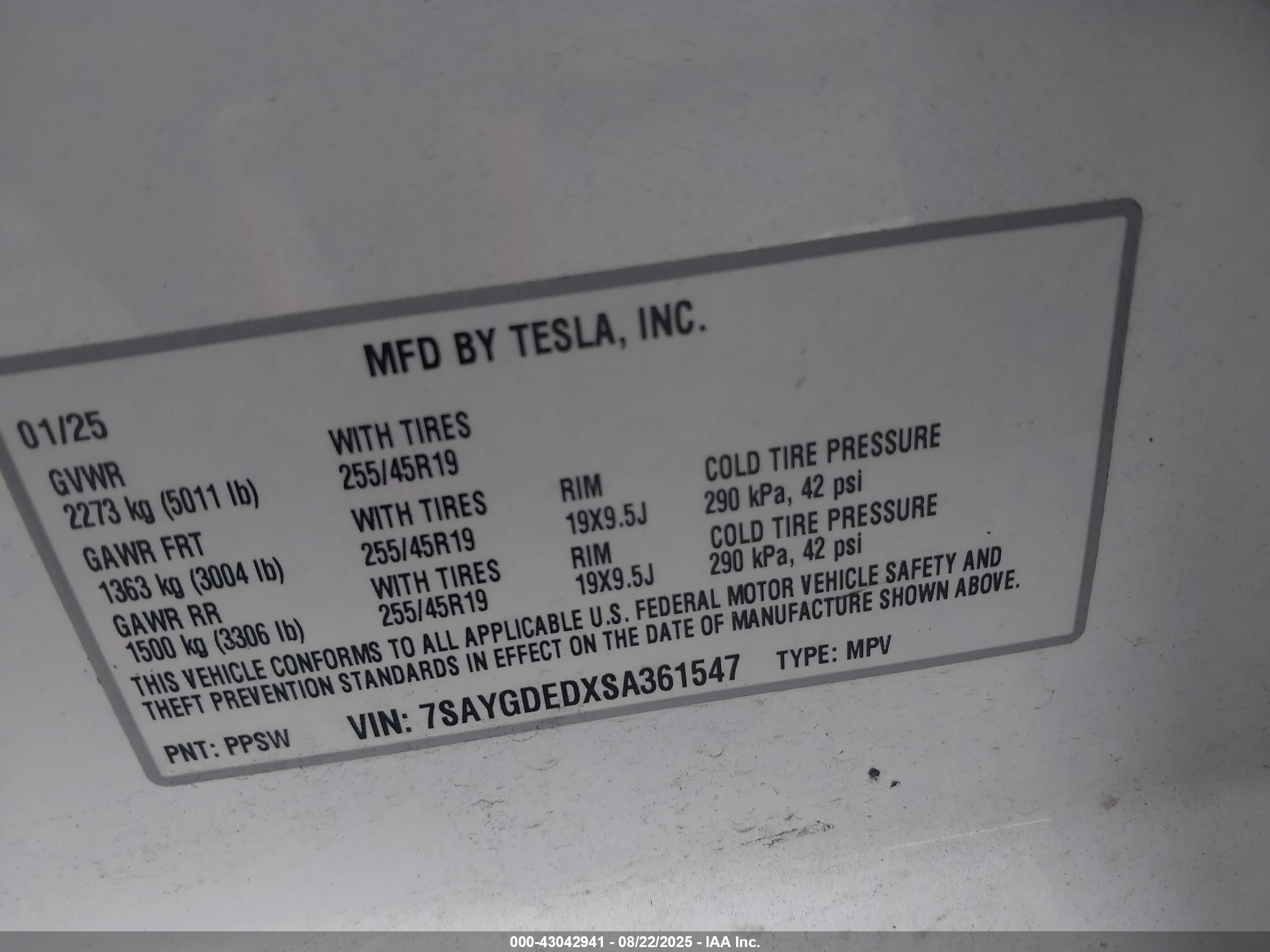 TESLA MODEL image 9