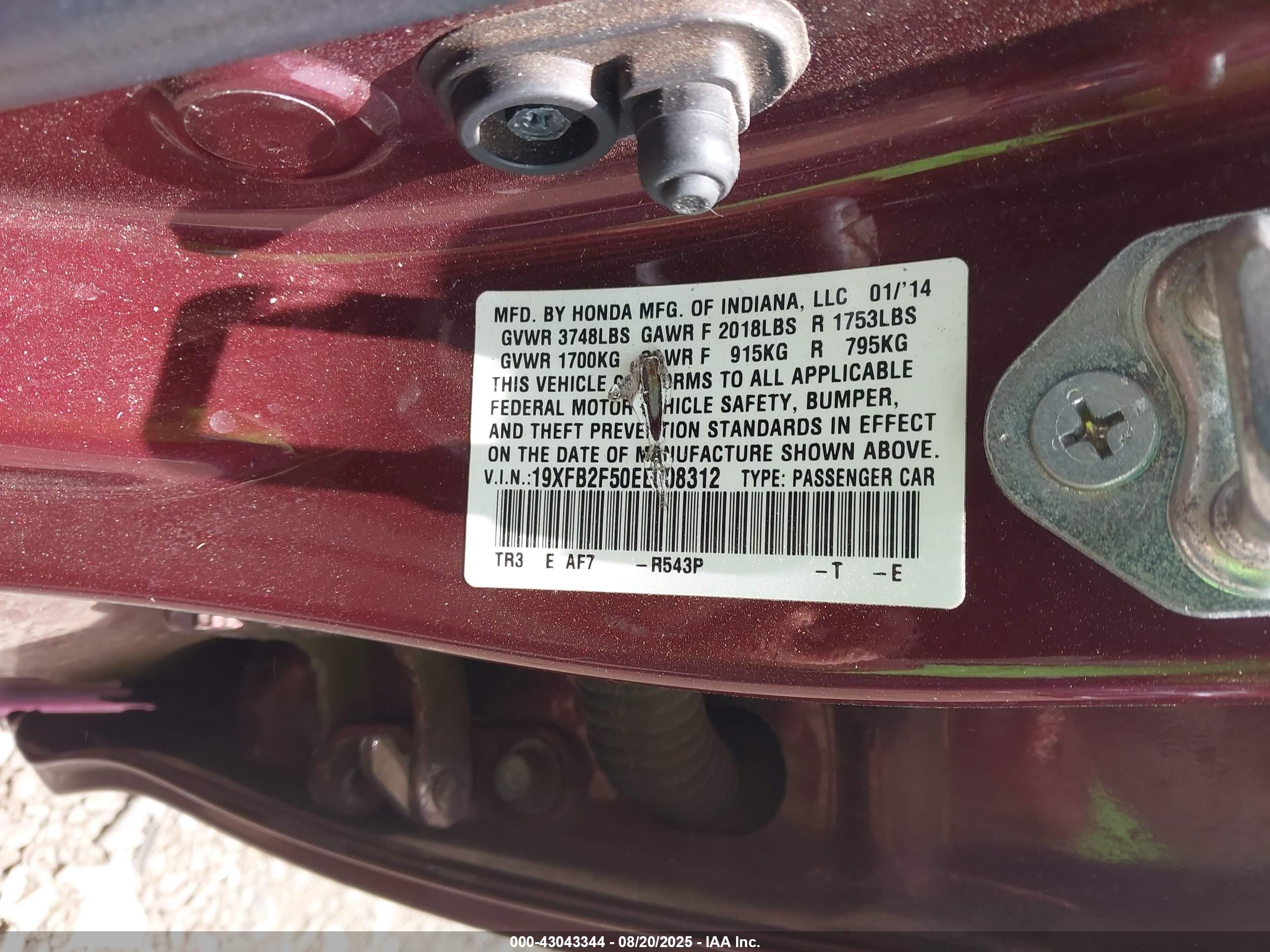 HONDA CIVIC image 9