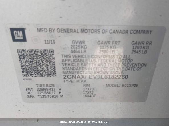 CHEVROLET EQUINOX image 9