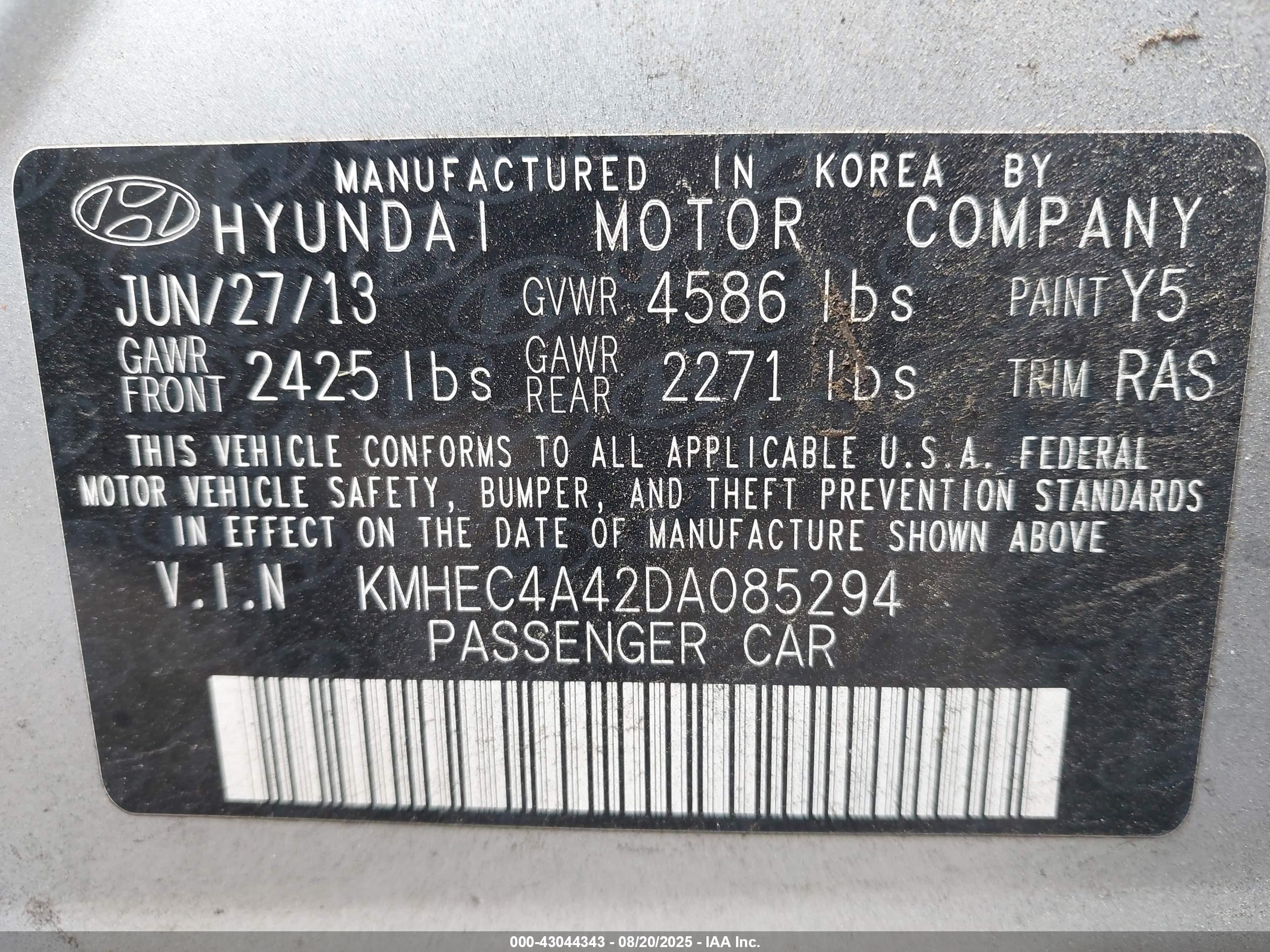HYUNDAI SONATA image 9