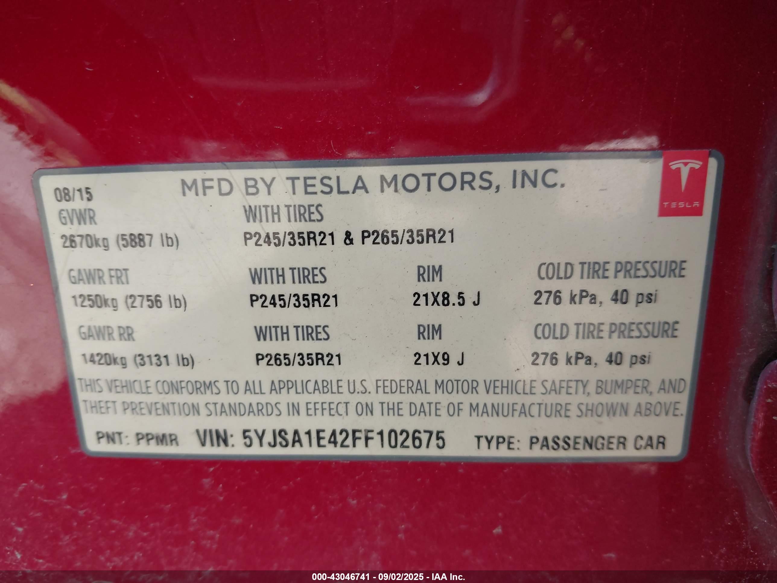 TESLA MODEL image 9