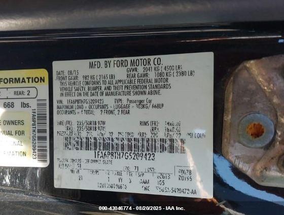 FORD MUSTANG image 9