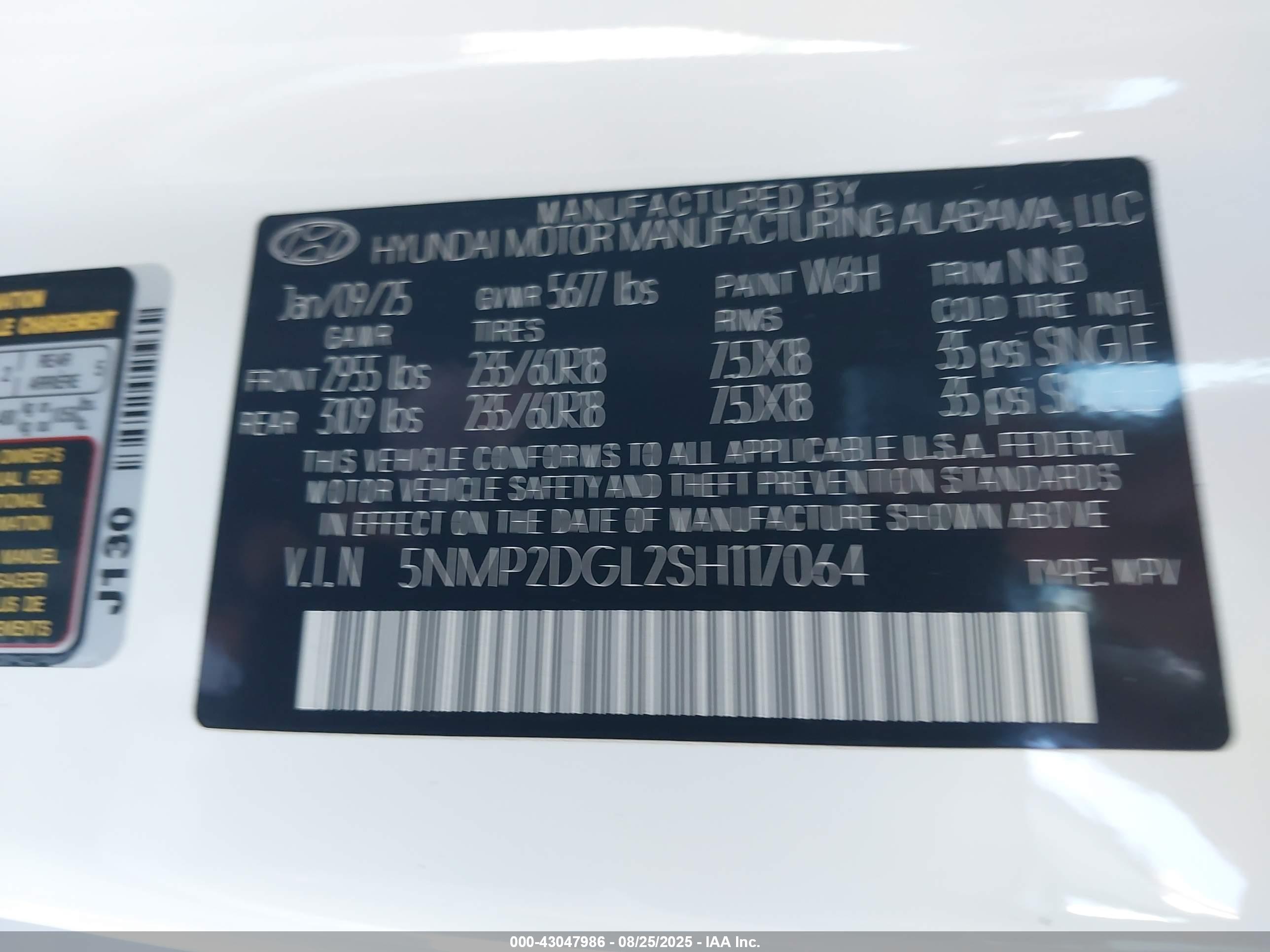 HYUNDAI SANTA image 9