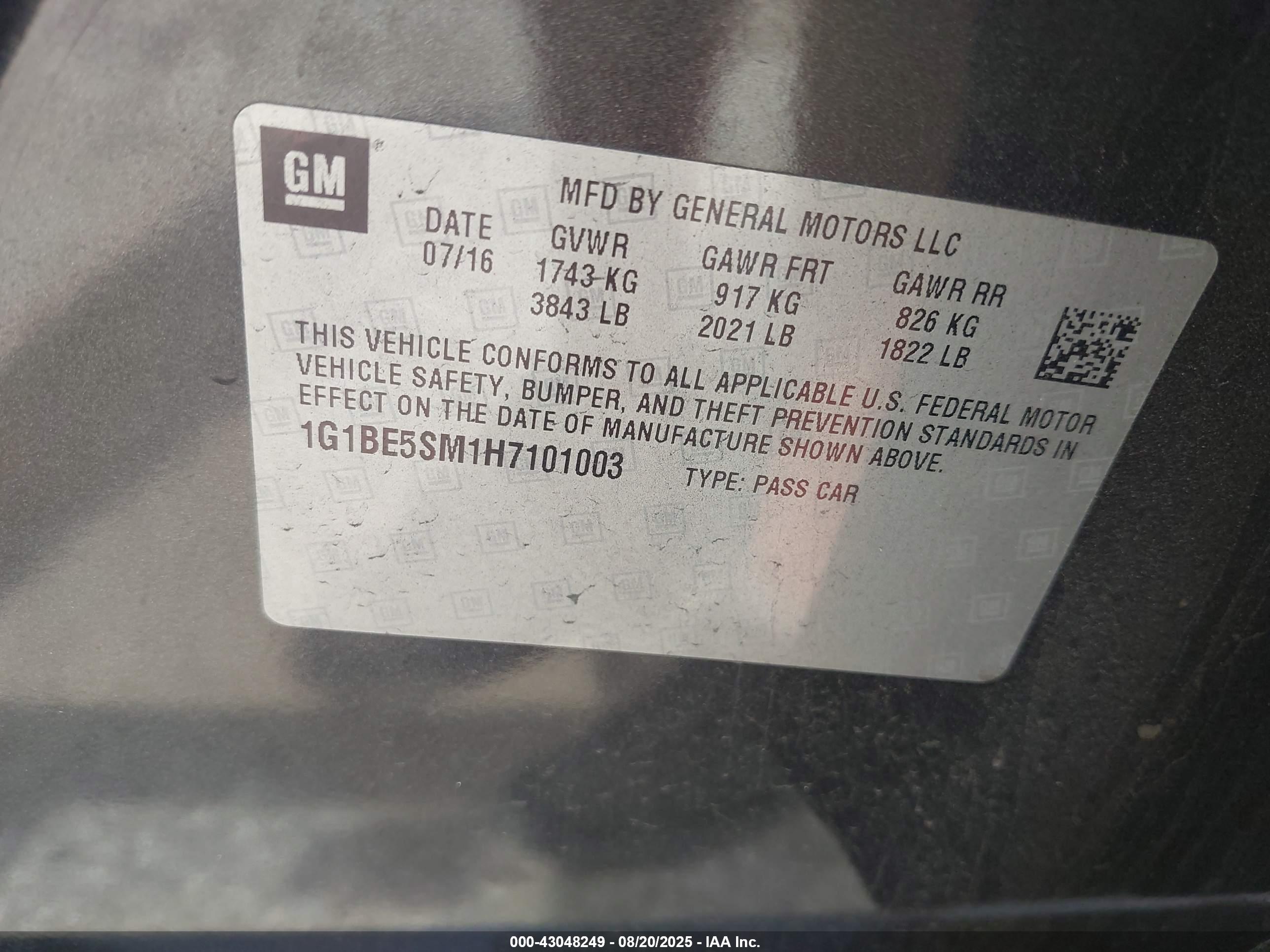 CHEVROLET CRUZE image 9