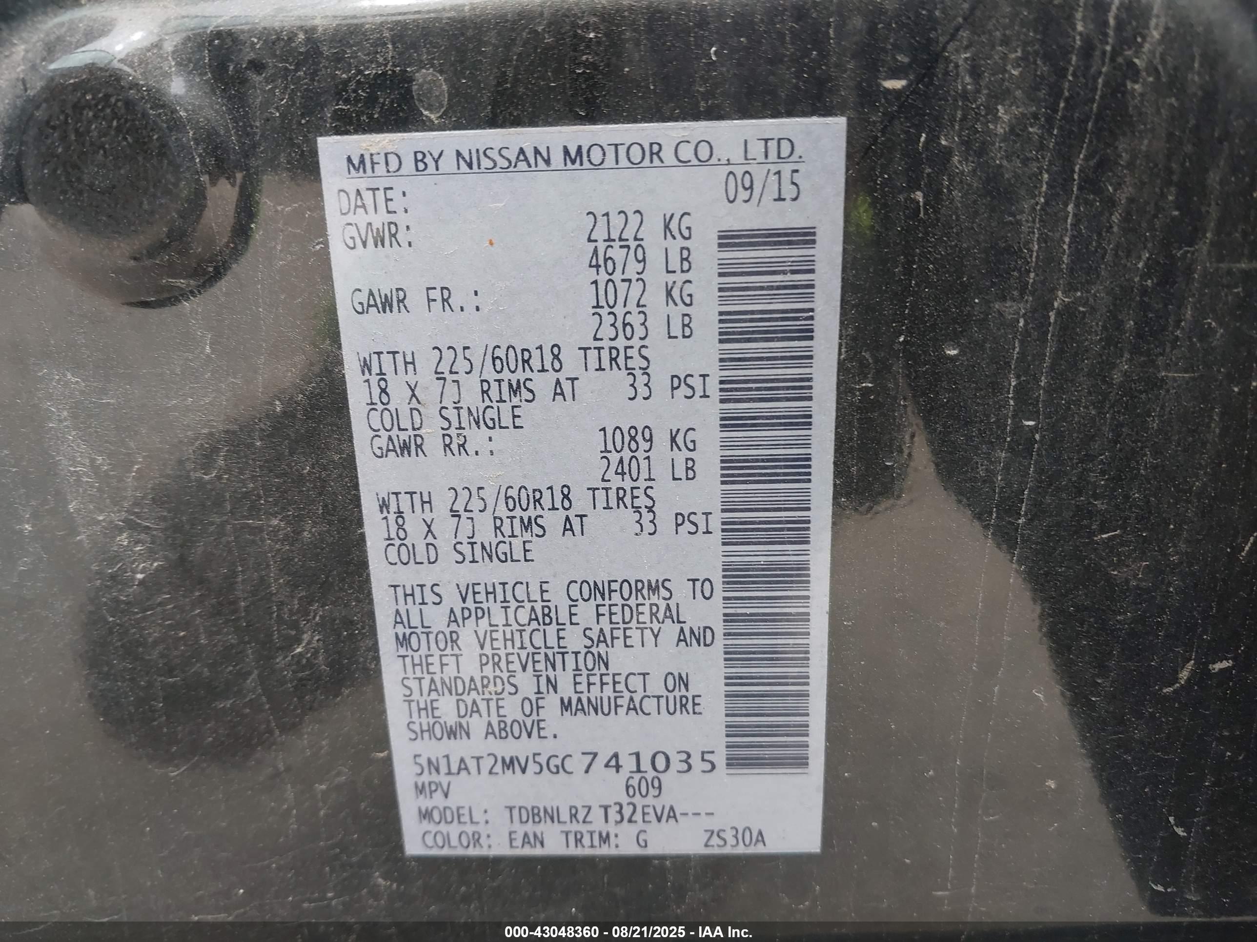 NISSAN ROGUE image 9