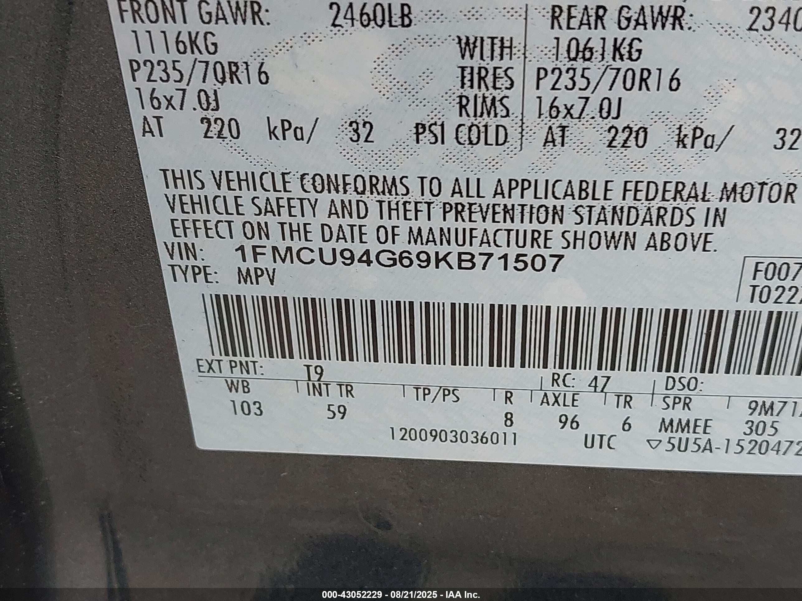 FORD ESCAPE image 9
