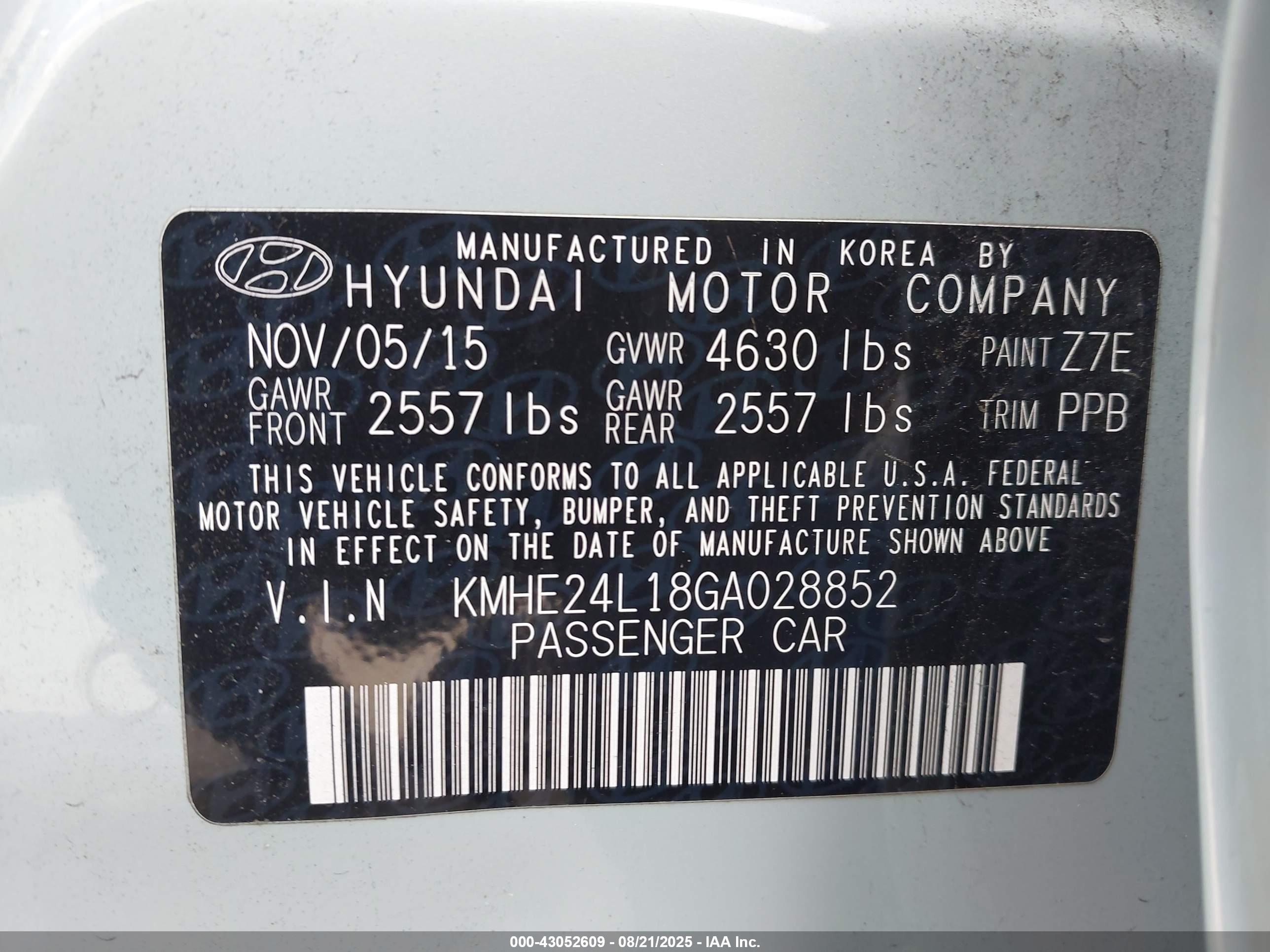 HYUNDAI SONATA image 9