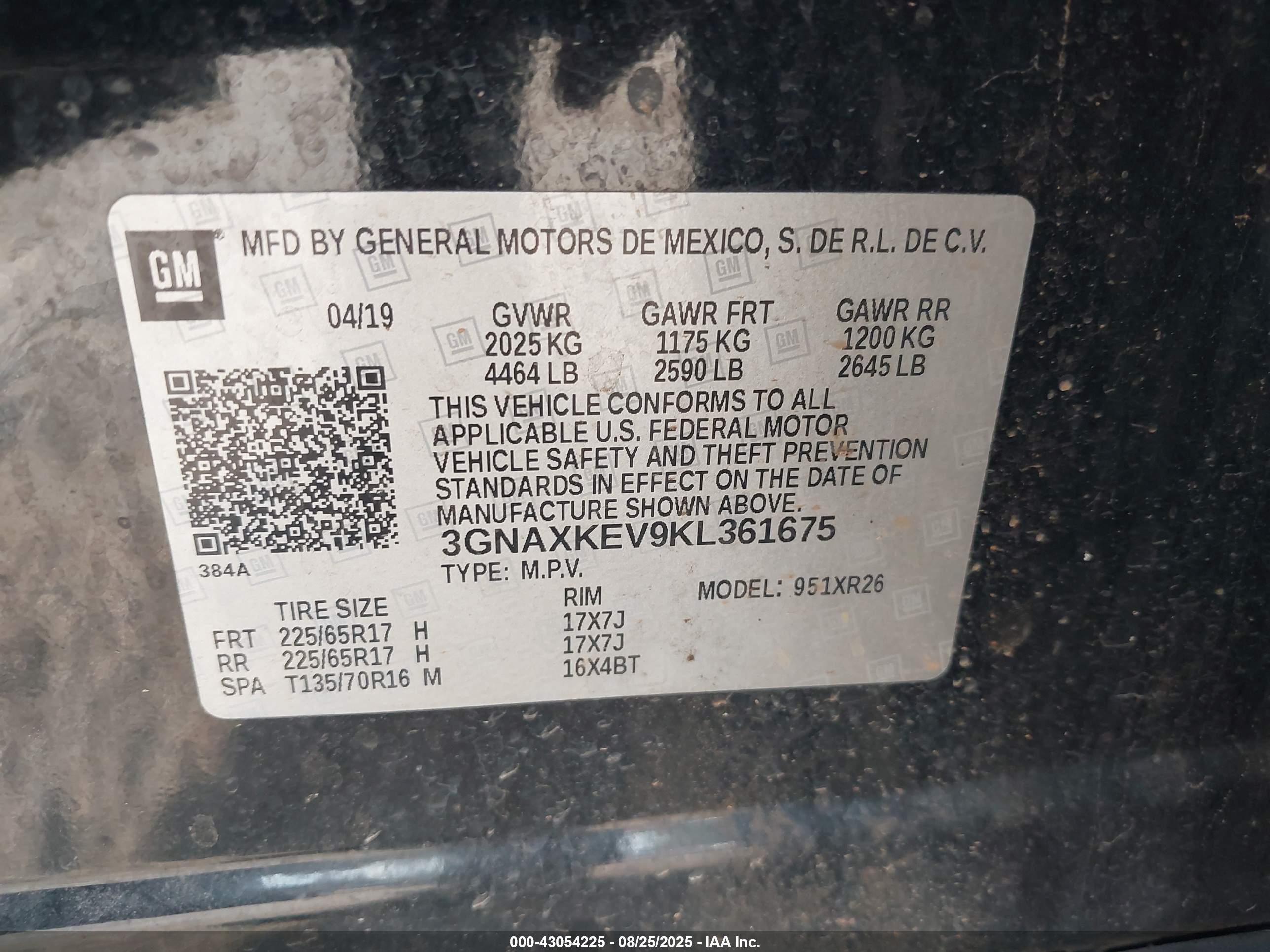 CHEVROLET EQUINOX image 9