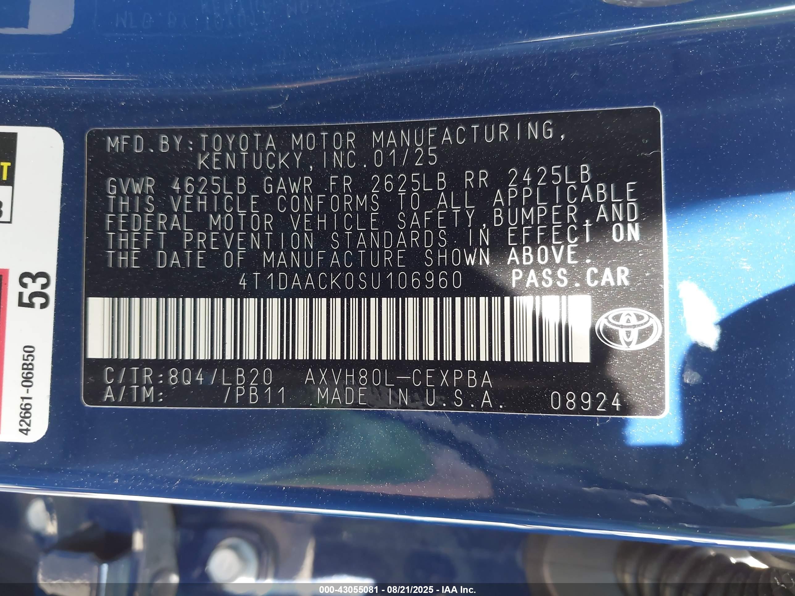 TOYOTA CAMRY image 9