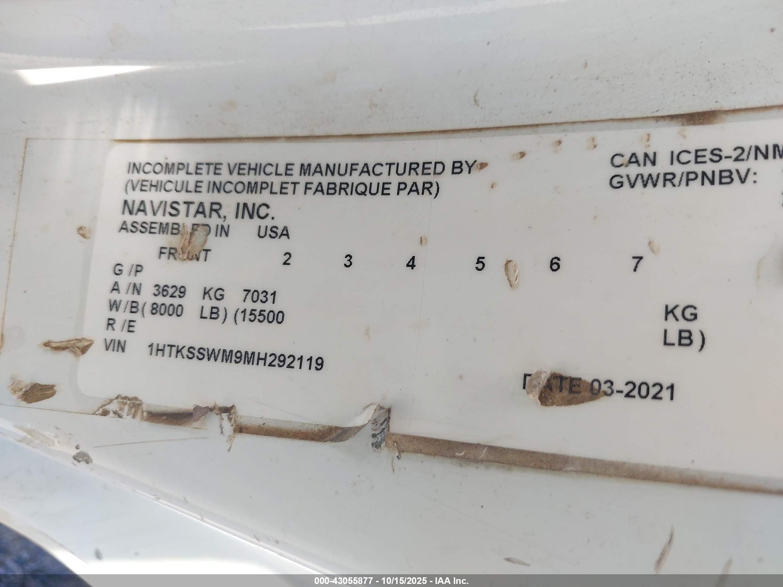 INTERNATIONAL CV image 9