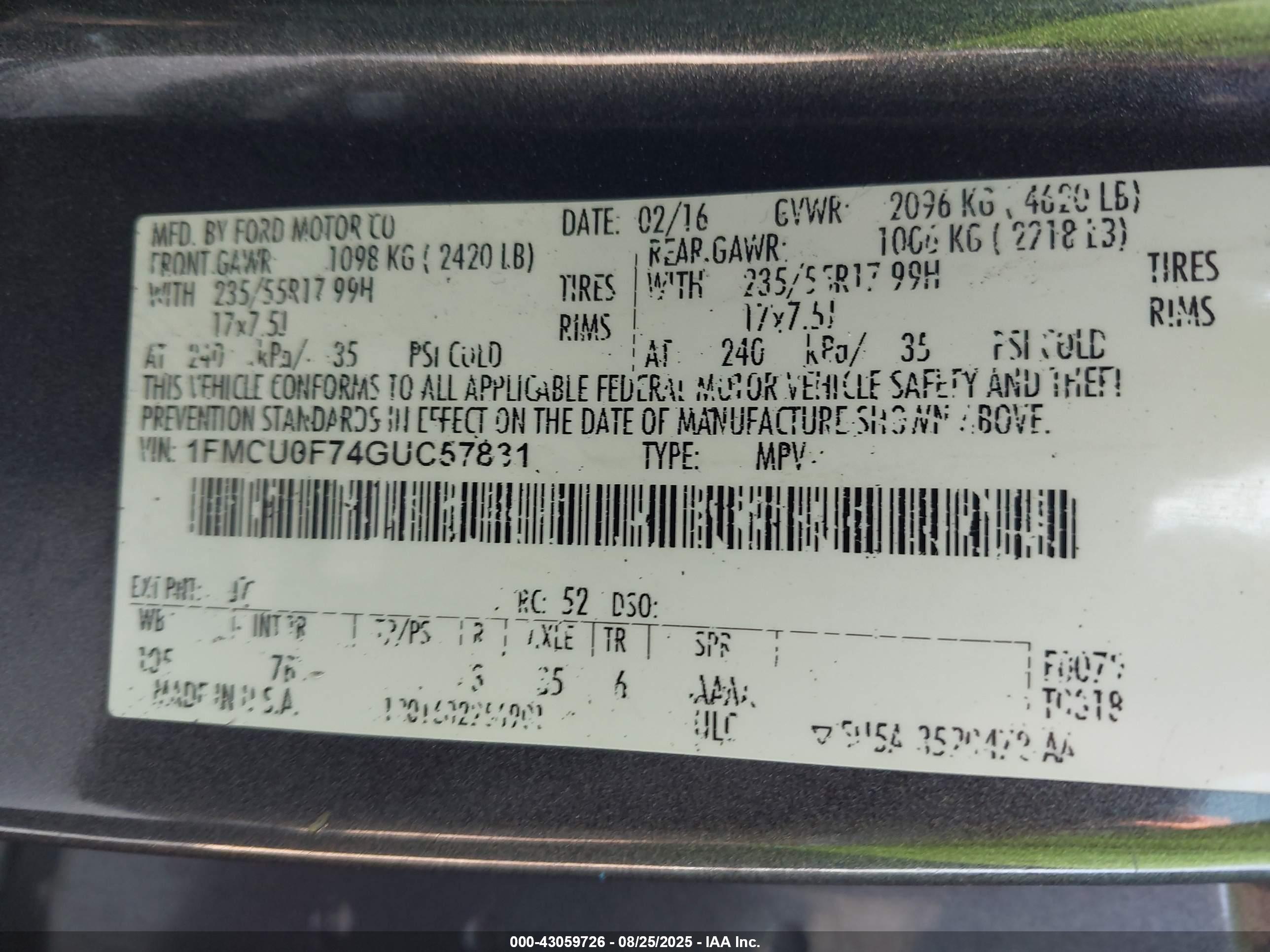 FORD ESCAPE image 9