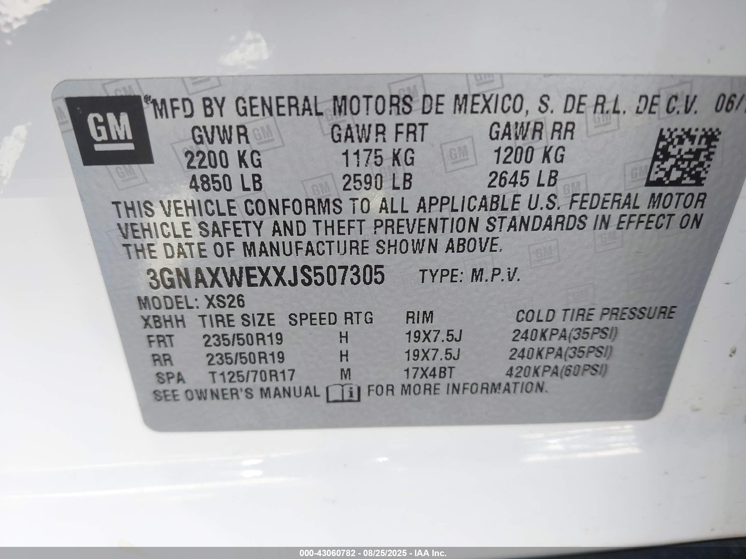 CHEVROLET EQUINOX image 9