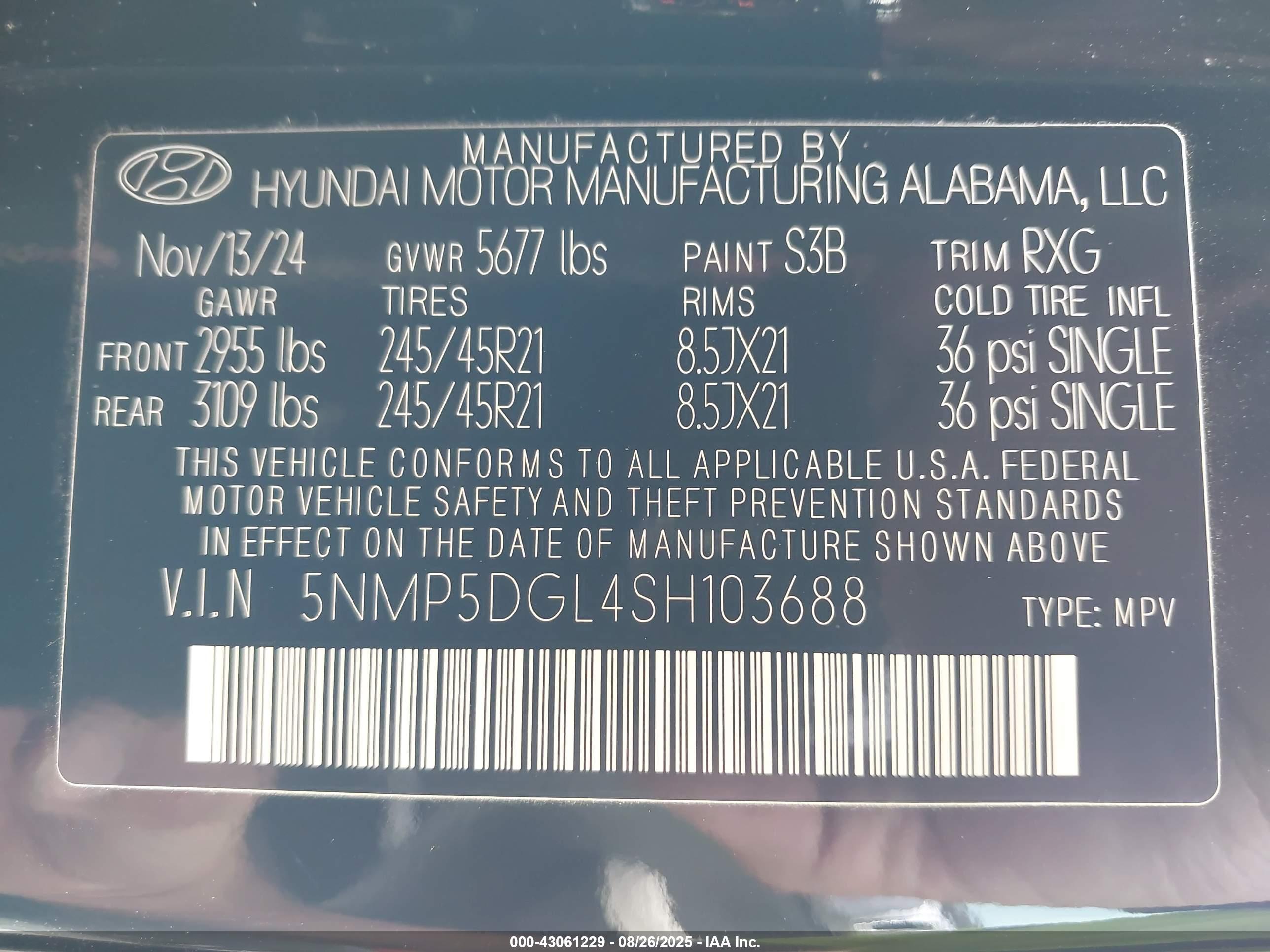HYUNDAI SANTA image 9