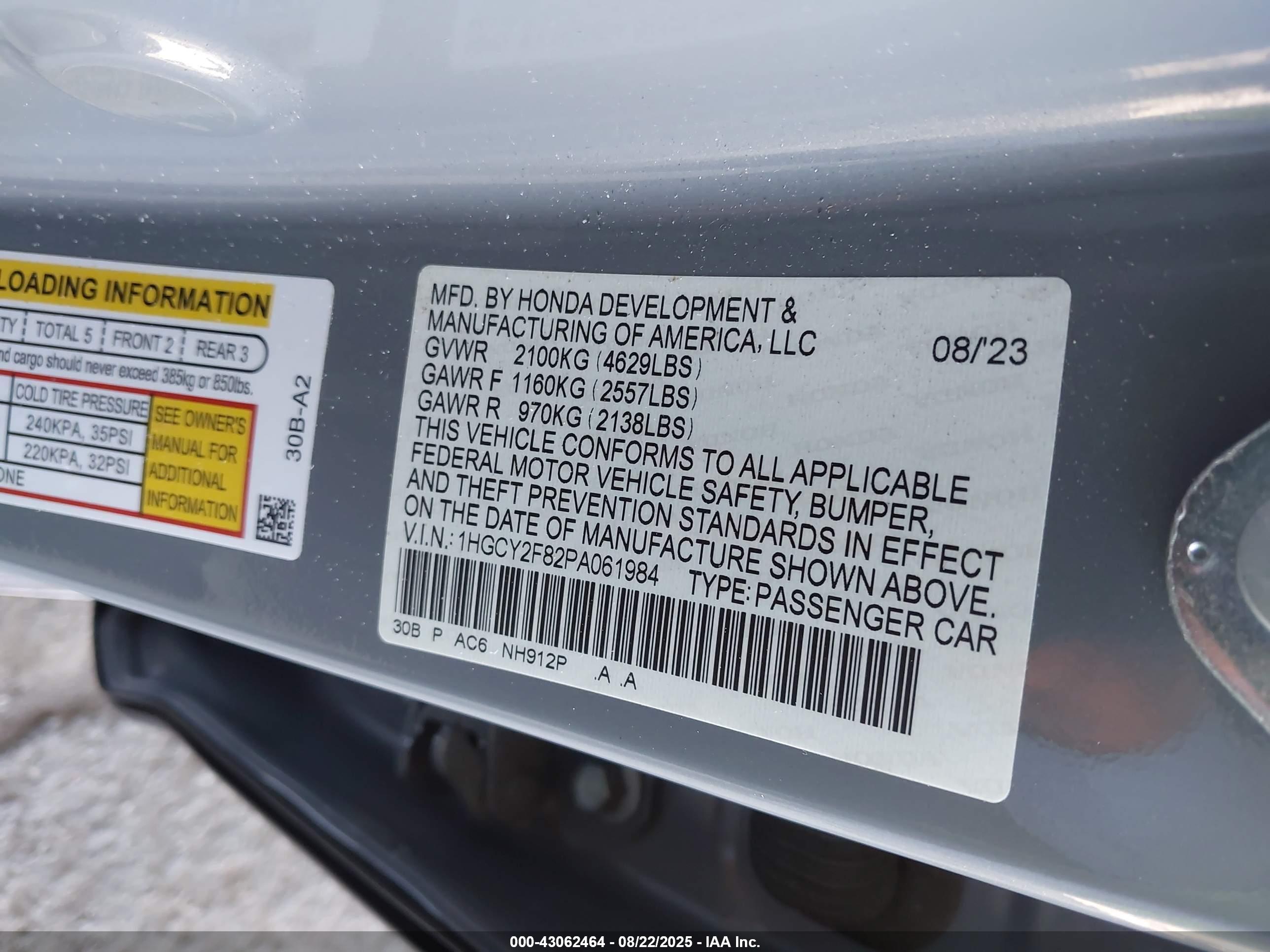 HONDA ACCORD image 9