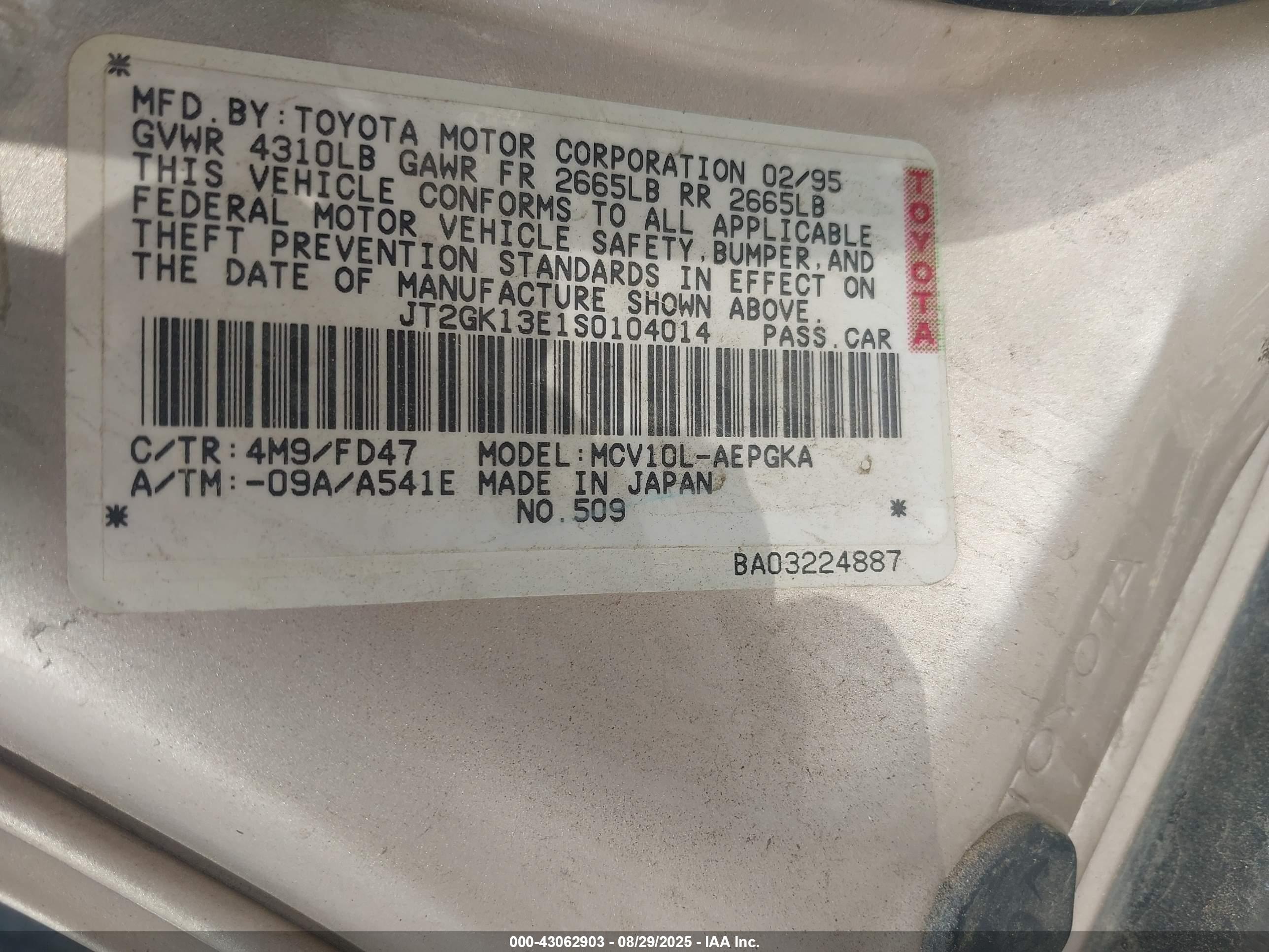 TOYOTA CAMRY image 9