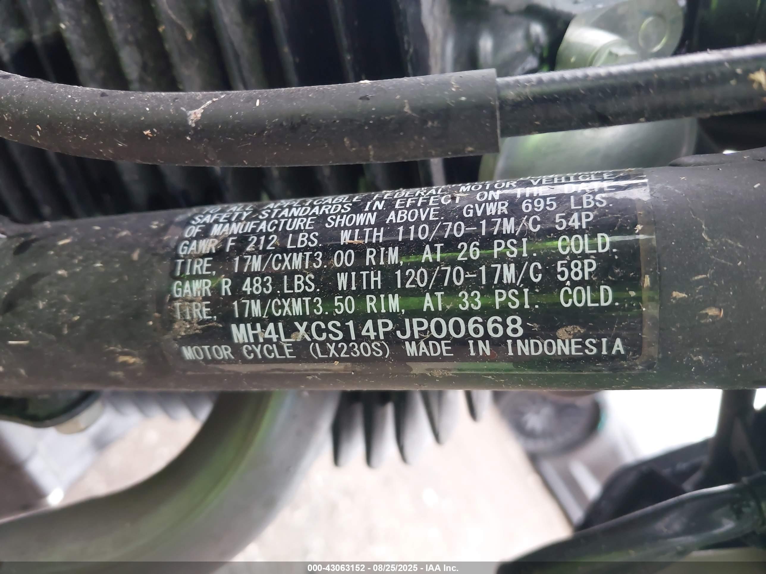 KAWASAKI KLX230 image 10