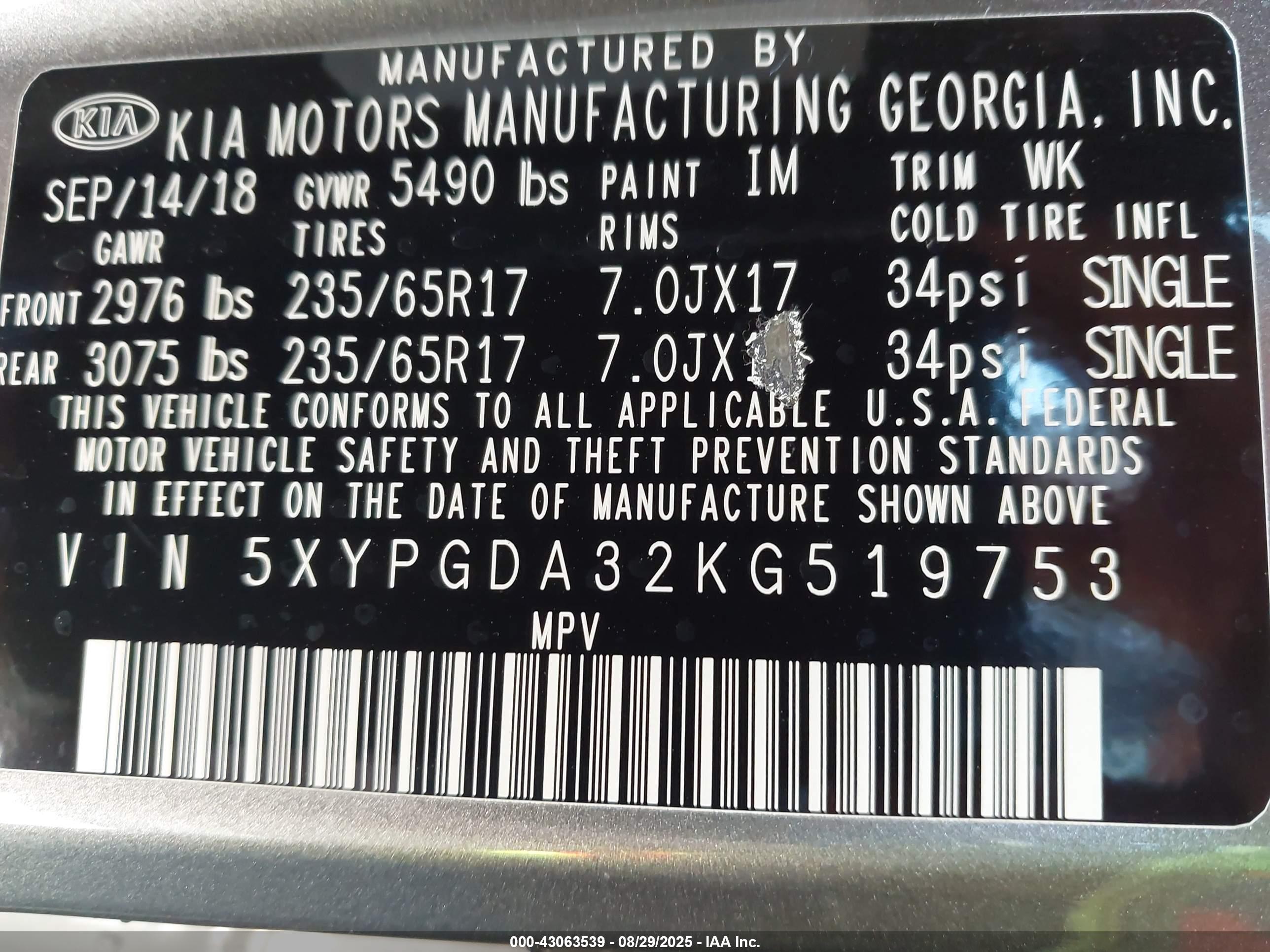 KIA SORENTO image 9