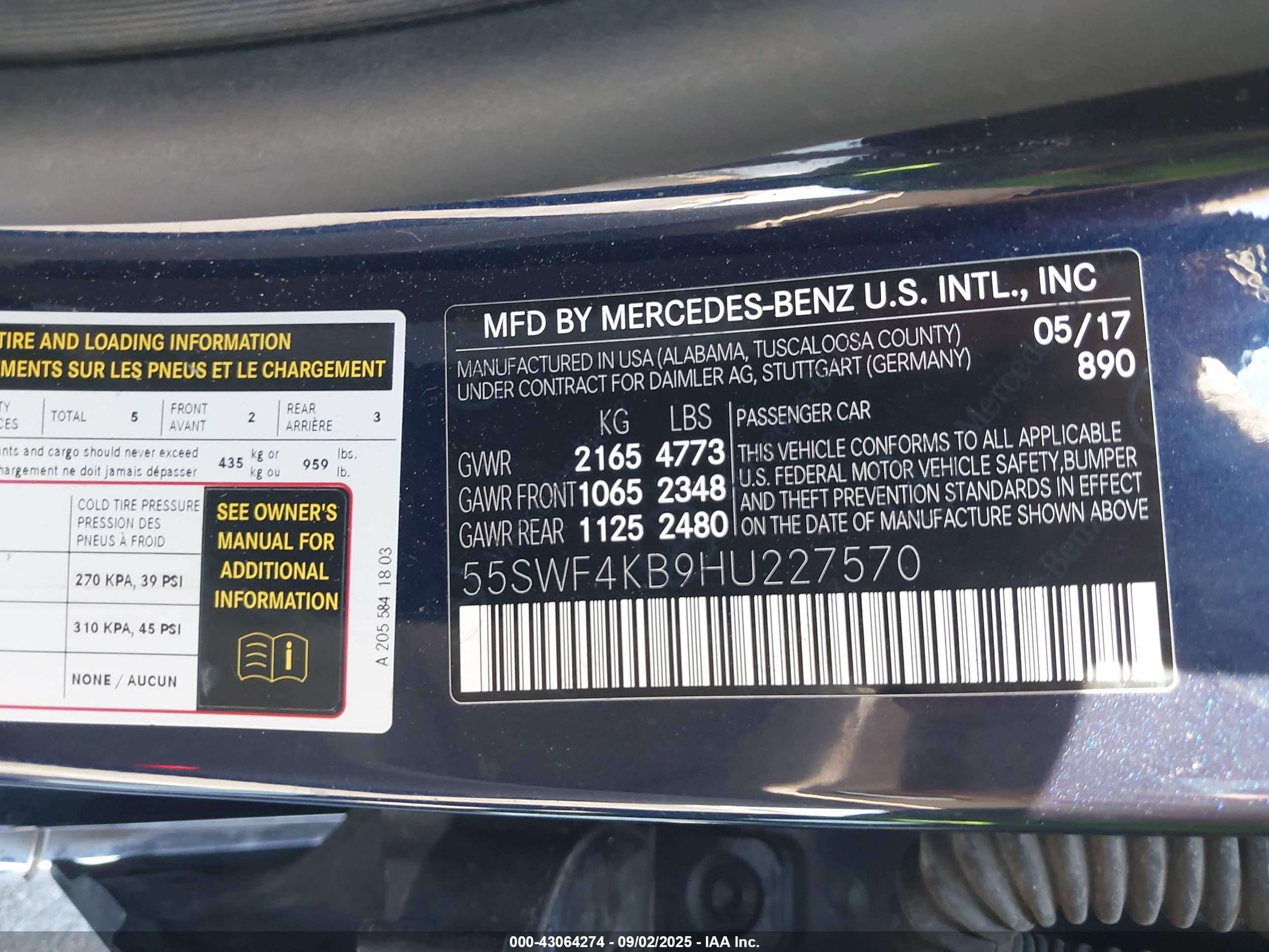 MERCEDES-BENZ C image 9
