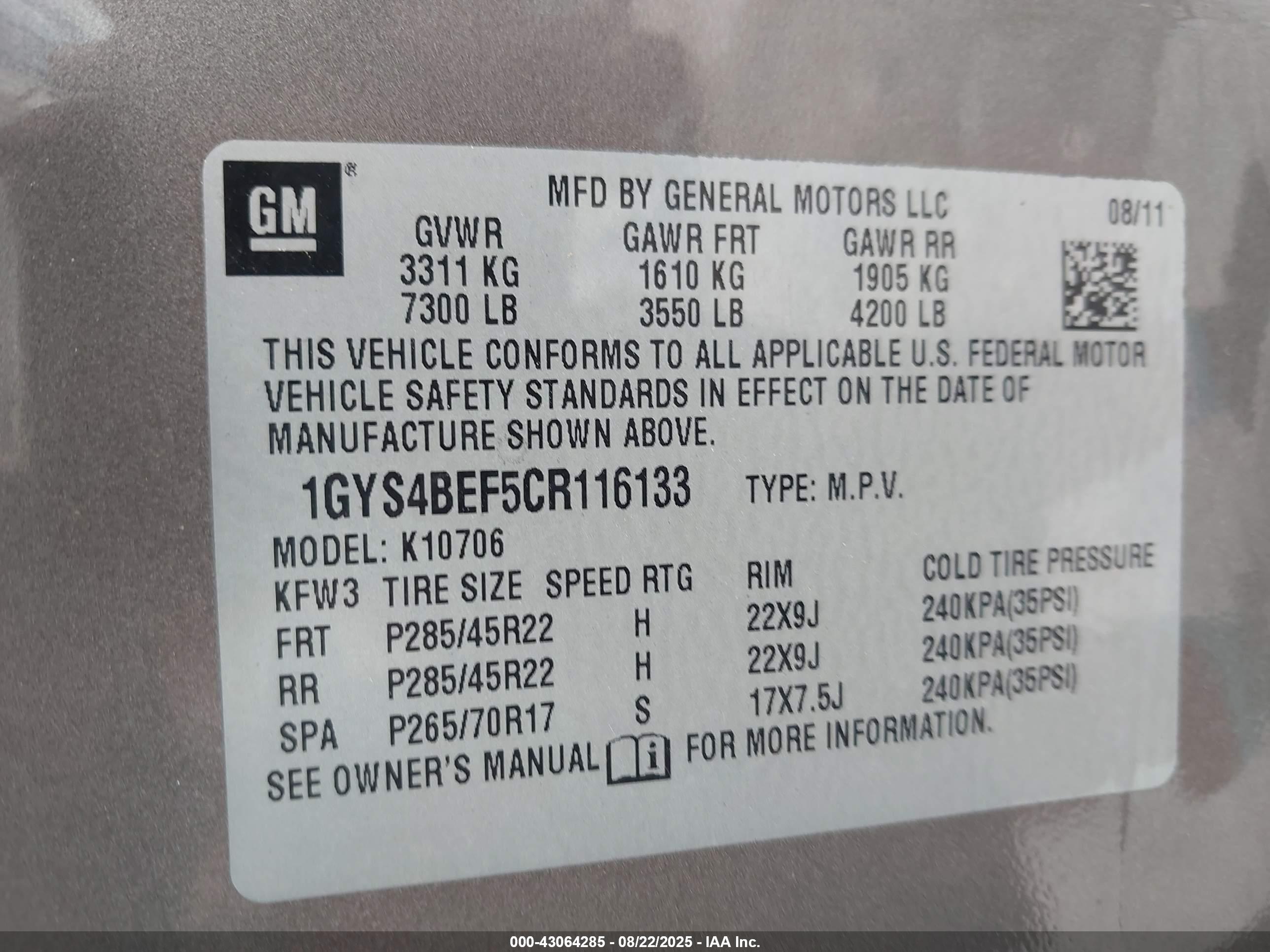 CADILLAC ESCALADE image 9