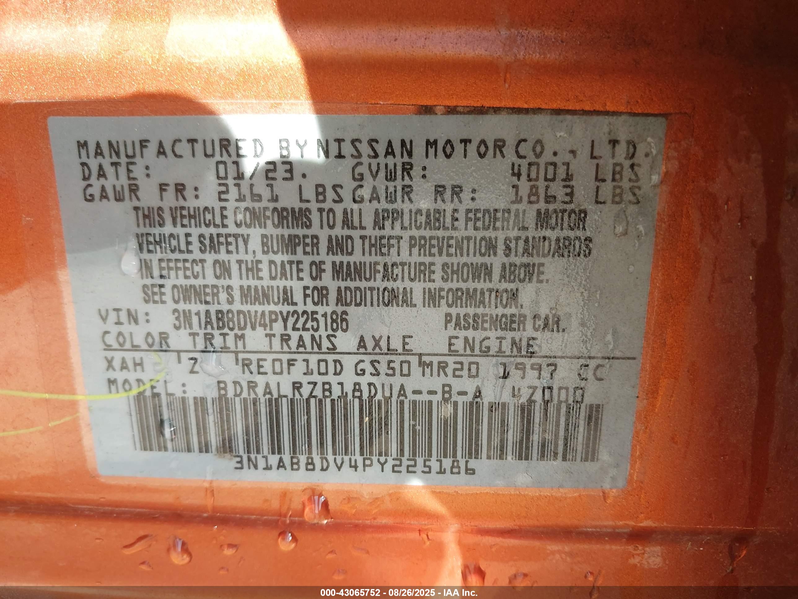 NISSAN SENTRA image 9