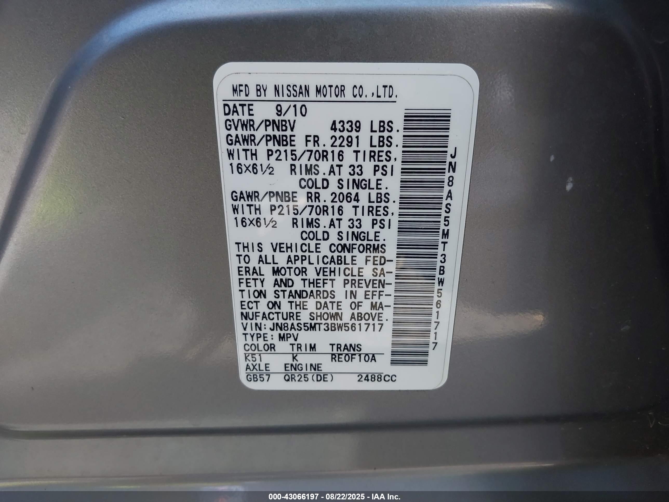 NISSAN ROGUE image 9