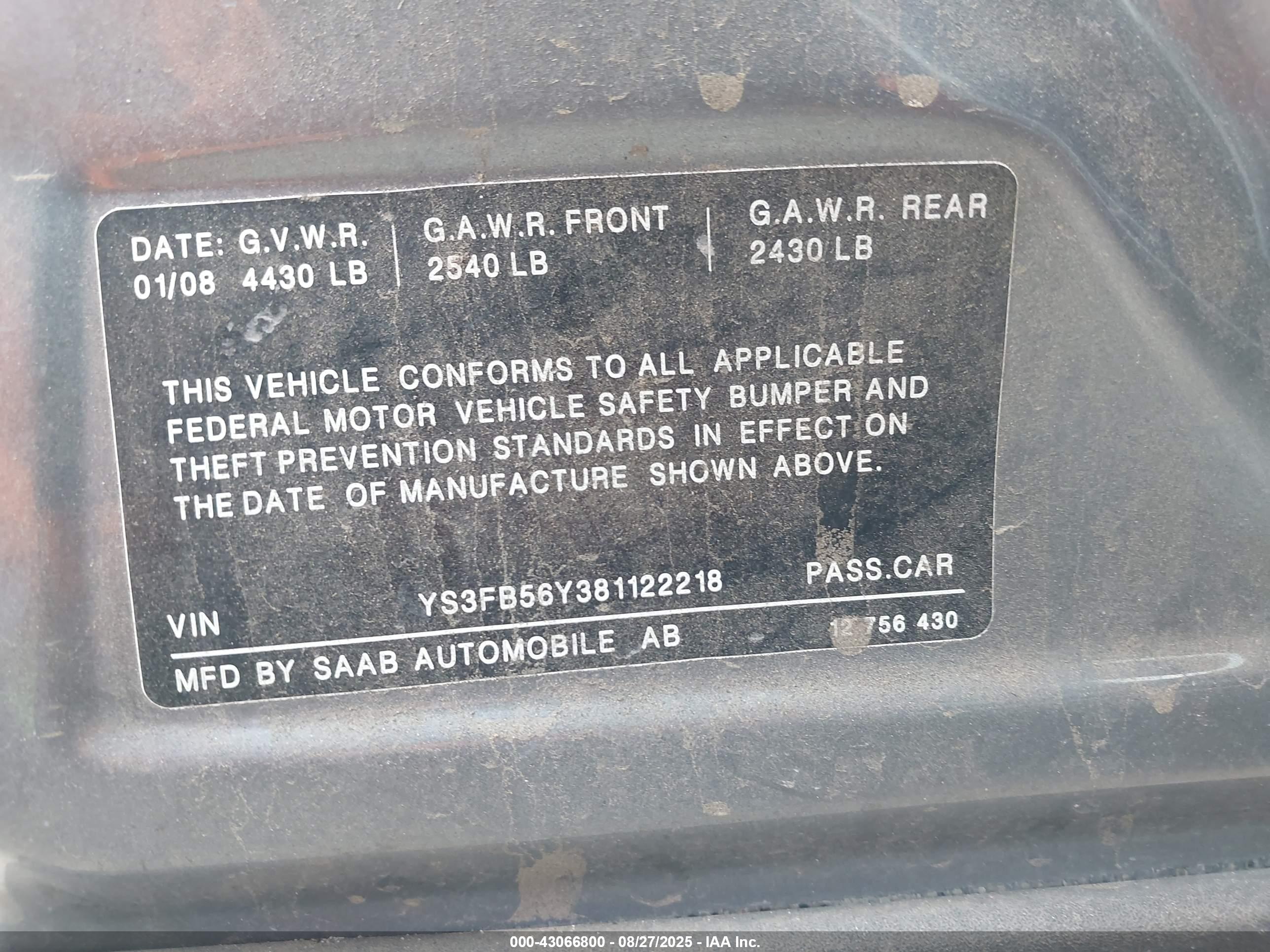 SAAB 9-3 image 9