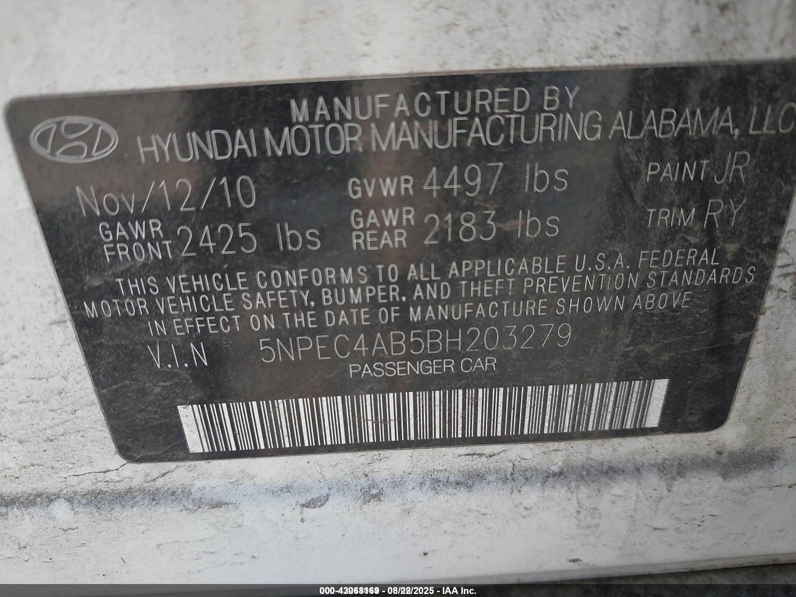 HYUNDAI SONATA image 9